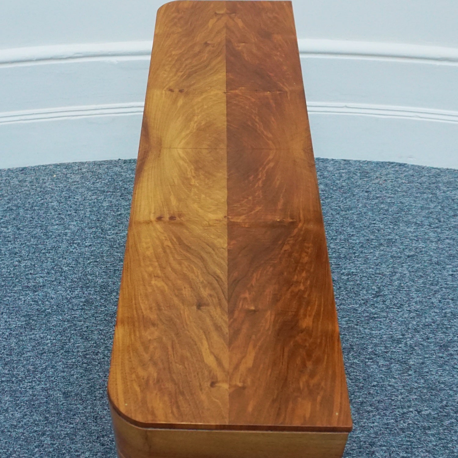 Original Art Deco Walnut Bookcase Circa 1935 - Jeroen Markies Art Deco