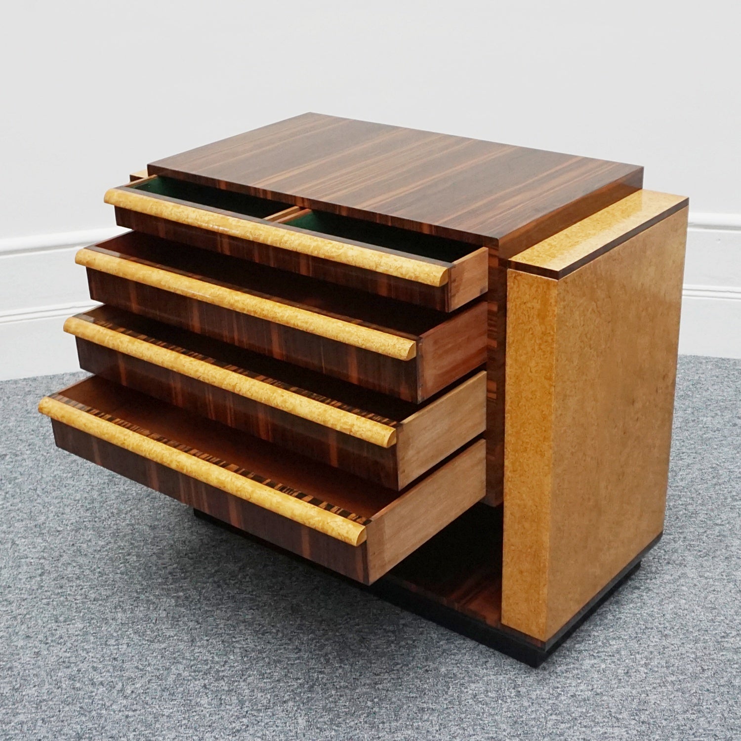 Art Deco Chest of Drawers by Serge Ivan Chermayeff for Waring & Gillows Circa 1930- Jeroen Markies Art Deco
