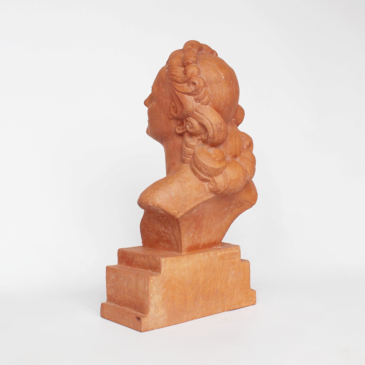 Demetre Chiparus Art Deco terracotta bust circa 1925
