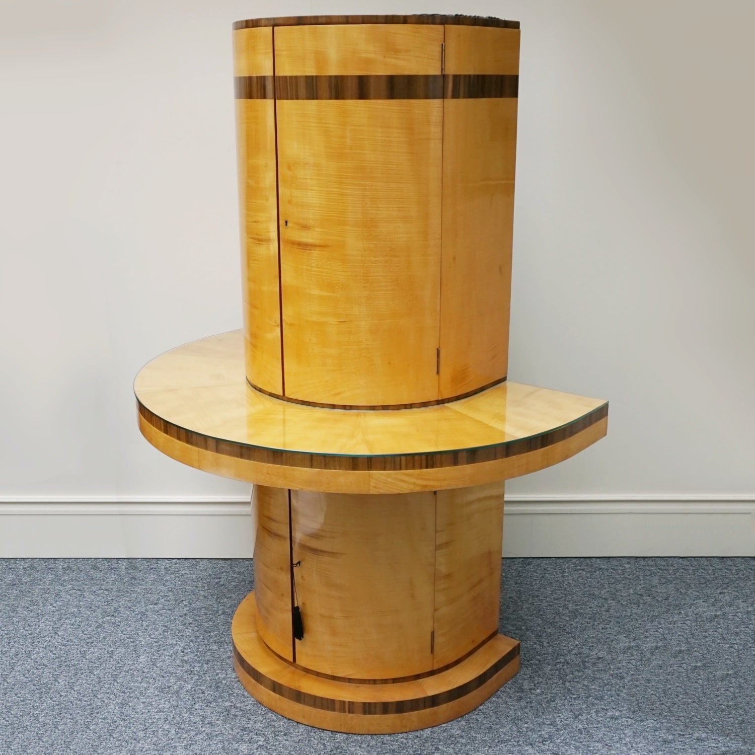 Art Deco Drinks Cabinet - Vintage drinks cabinet -  by Maurice Adams - Jeroen Markies Art Deco Furniture