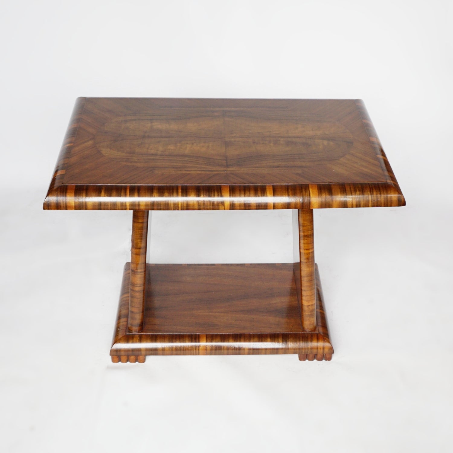 Art Deco Coffee Table Burr Walnut Macassar Ebony Jeroen Markies Art Deco