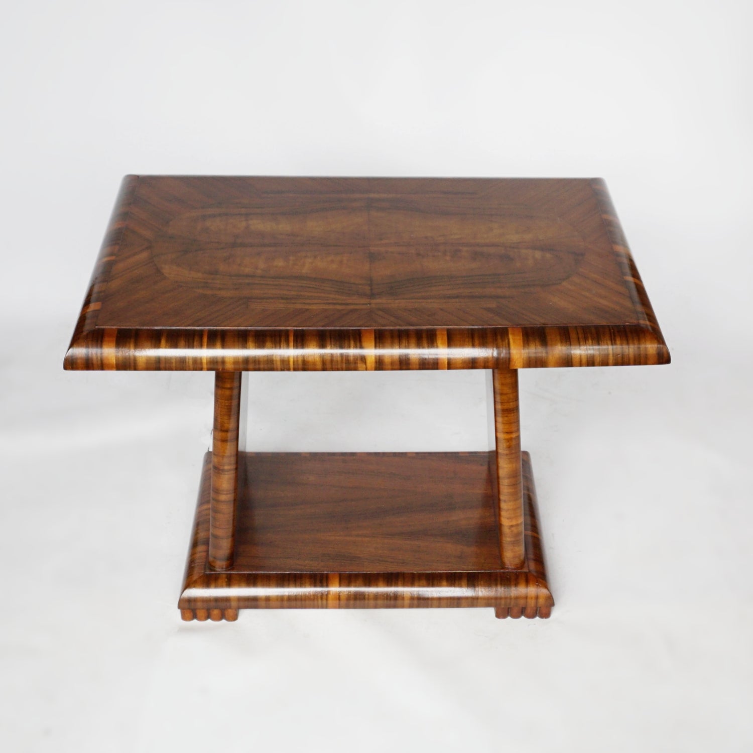 Art Deco Coffee Table Burr Walnut Macassar Ebony Jeroen Markies Art Deco