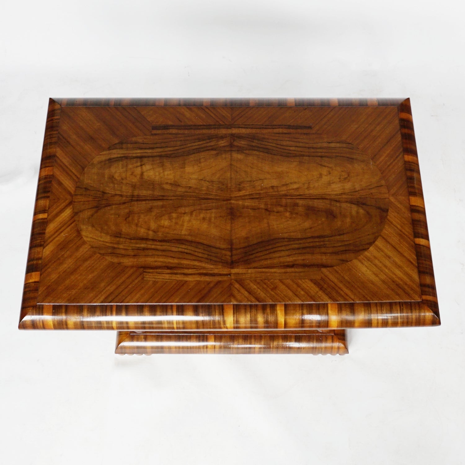 Art Deco Coffee Table Burr Walnut Macassar Ebony Jeroen Markies Art Deco