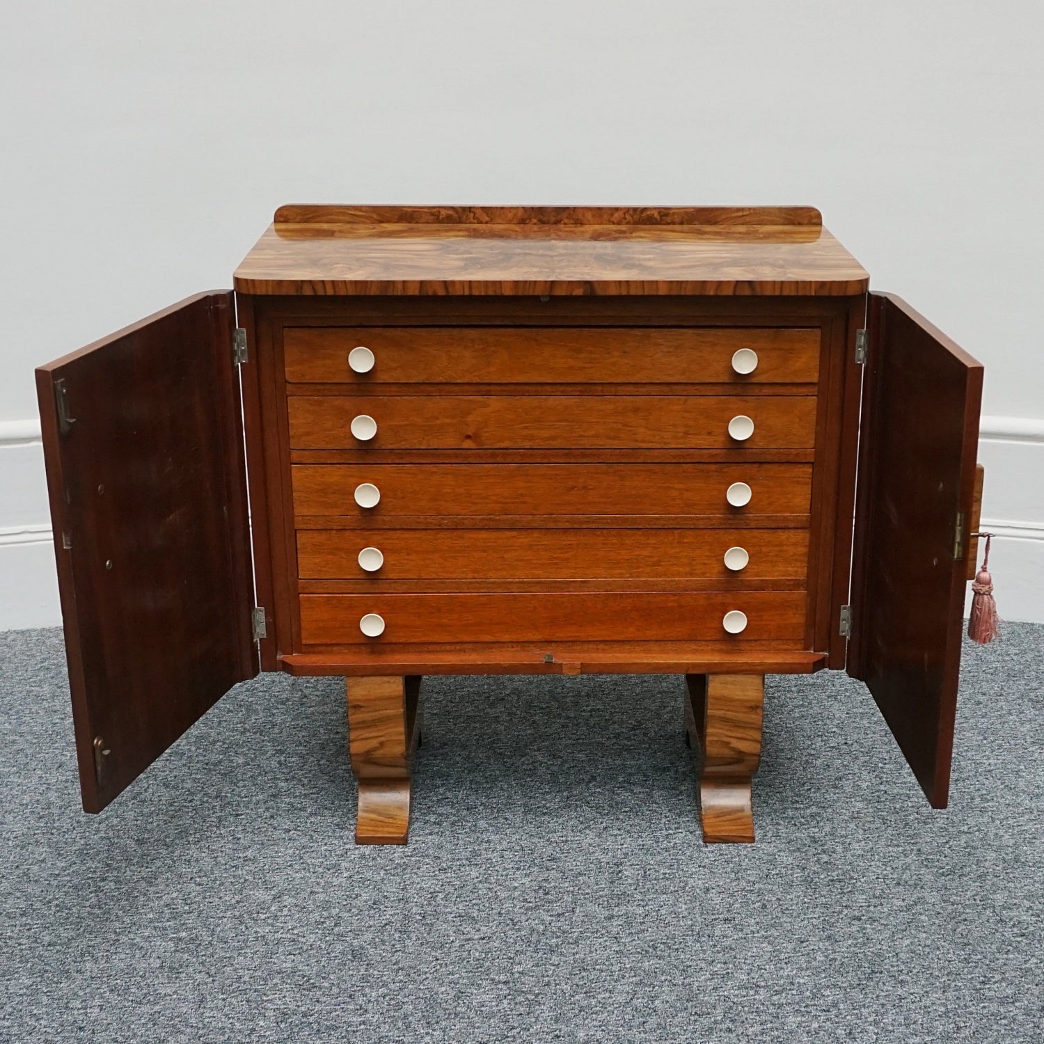 Vintage Art Deco Cutlery Chest by Waring & Gillow of London - Jeroen Markies Art Deco