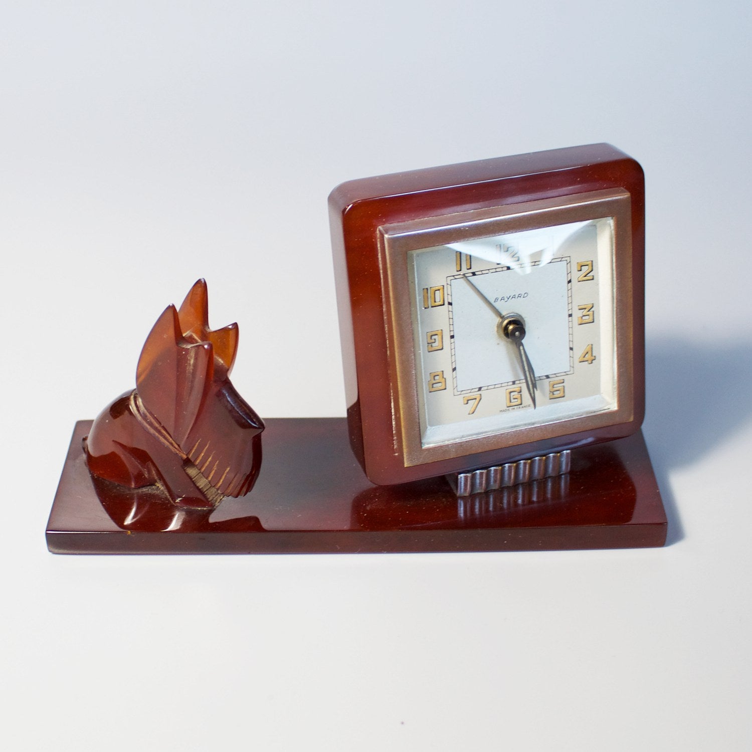 Art Deco Bakelite Desk Clock by Bayard Jeroen Markies Art Deco