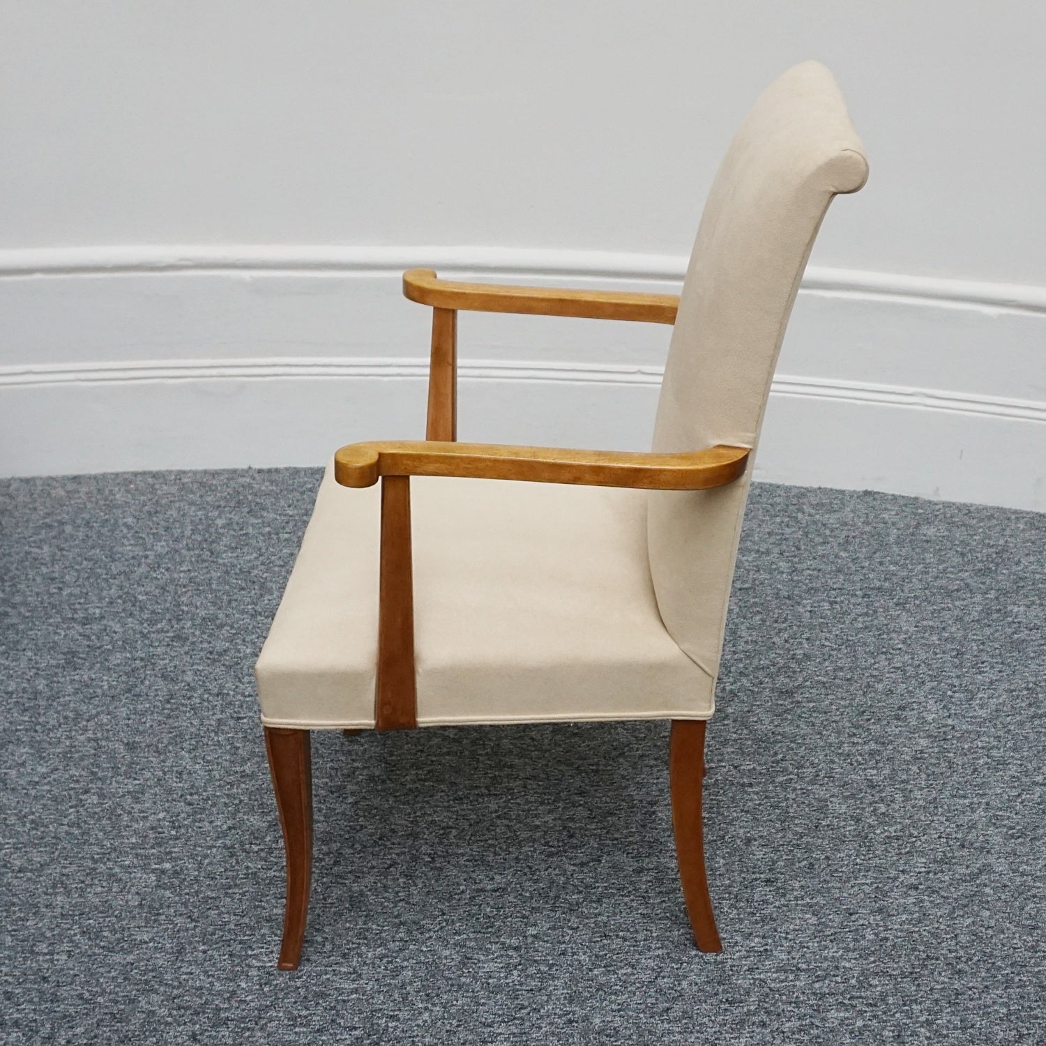 Art Deco Six Seat Dining Suite - Extendable-Vintage-Art-Deco-Furniture-Jeroen Markies Art Deco