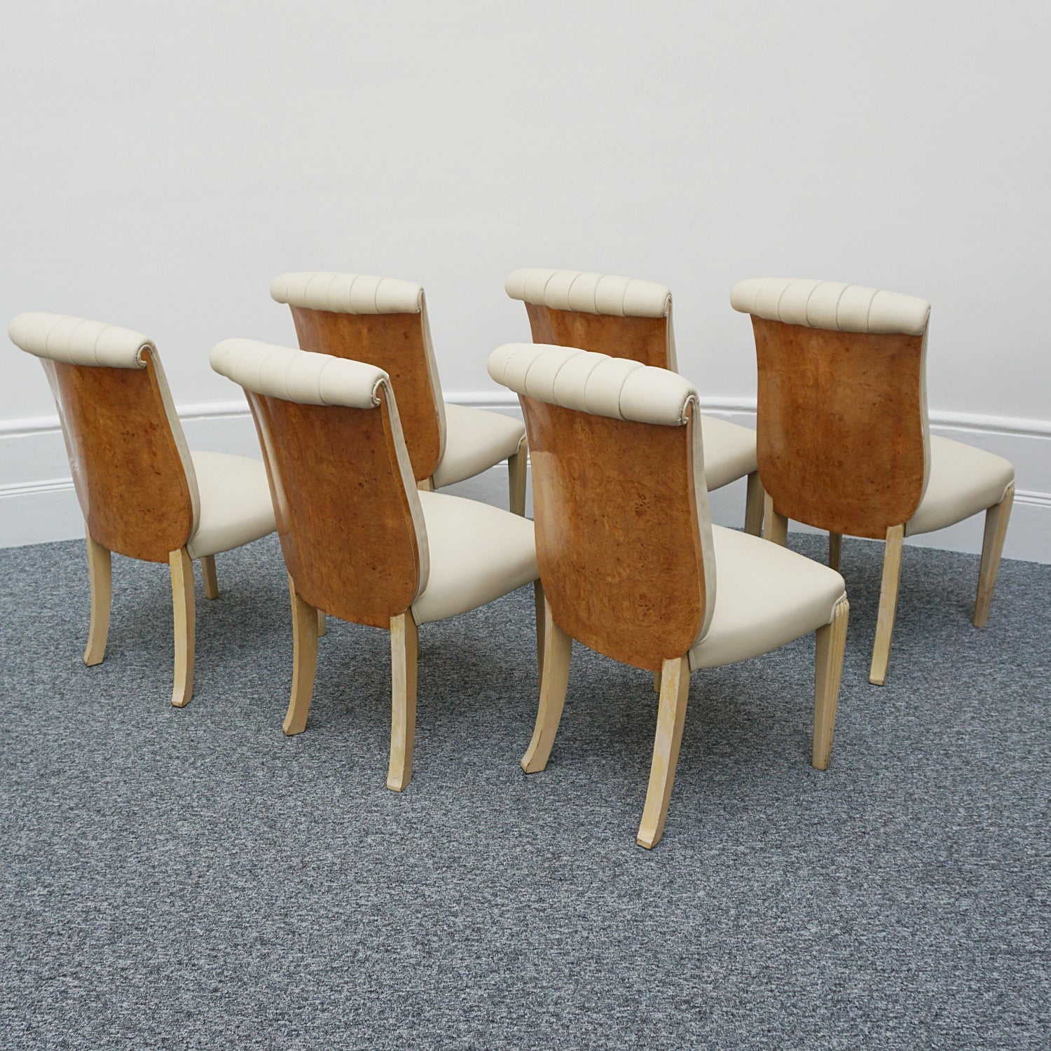 Original Art  Deco 6 Seat Dining Suit by Harry & Lou Epstein and Hille - Jeroen Markies Art Deco