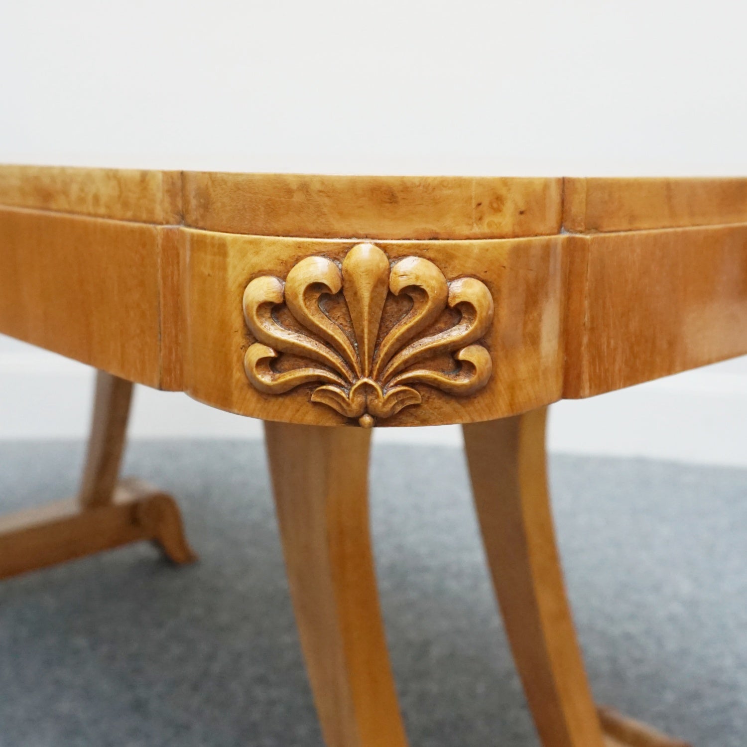 Art Deco Six Seat Dining Suite - Extendable-Vintage-Art-Deco-Furniture-Jeroen Markies Art Deco