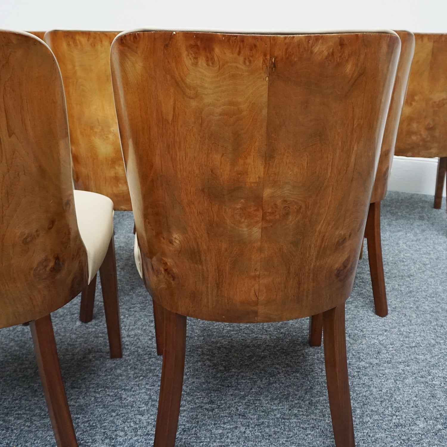 Original 1930's Art Deco Ten Seat Dining Suite by Harry & Lou Epstein - Jeroen Markies Art Deco