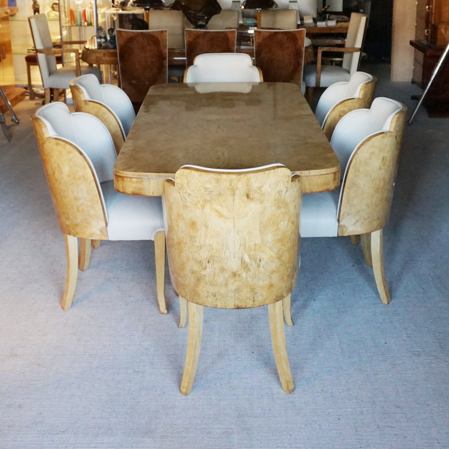 Art Deco 6 Seat Dining Suite by Harry & Lou Epstein -Jeroen Markies Art Deco