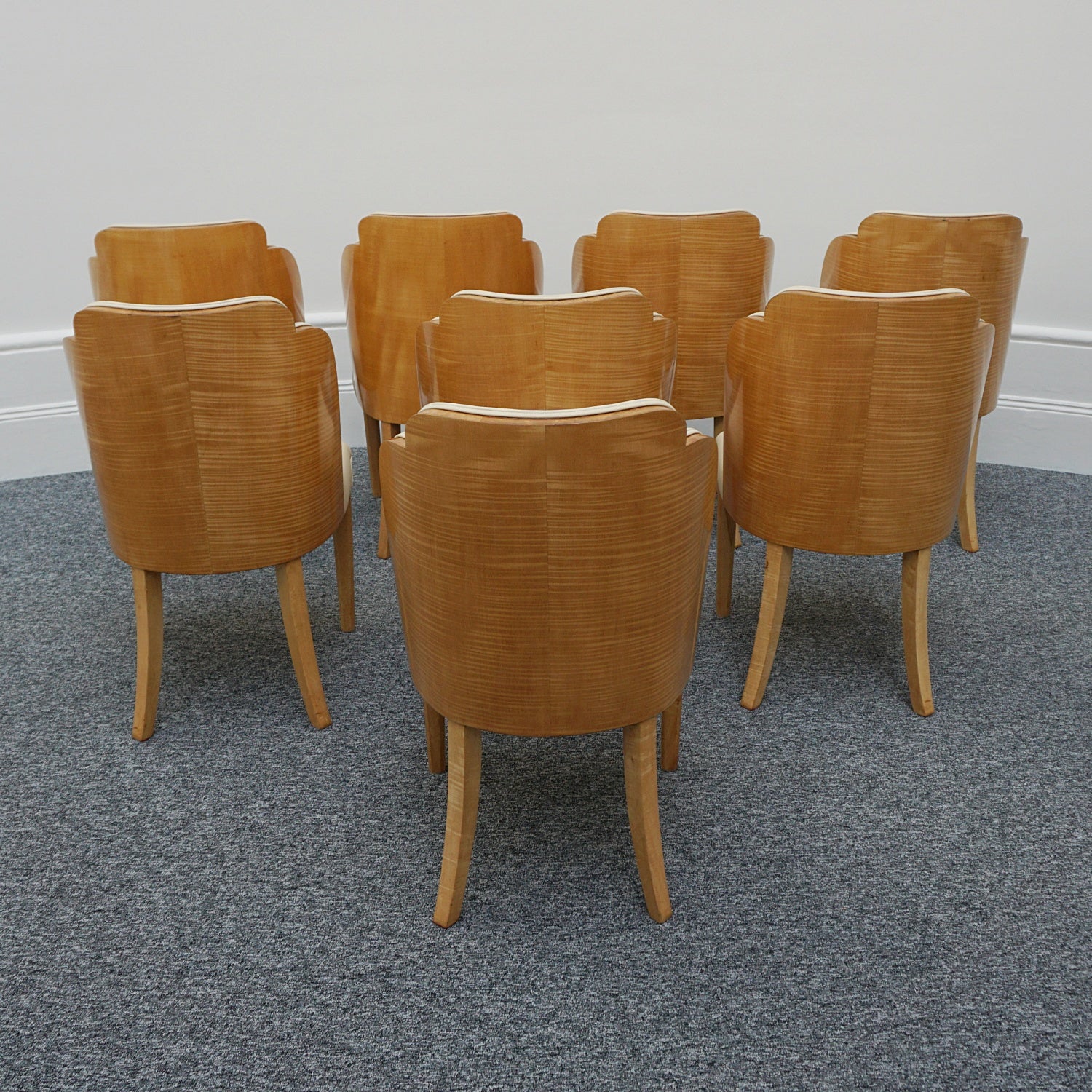 Art Deco Eight Seat Dining Suite 8 seater dining suite by Harry & Lou Epstein Art Deco Original - Jeroen Markies Art Deco