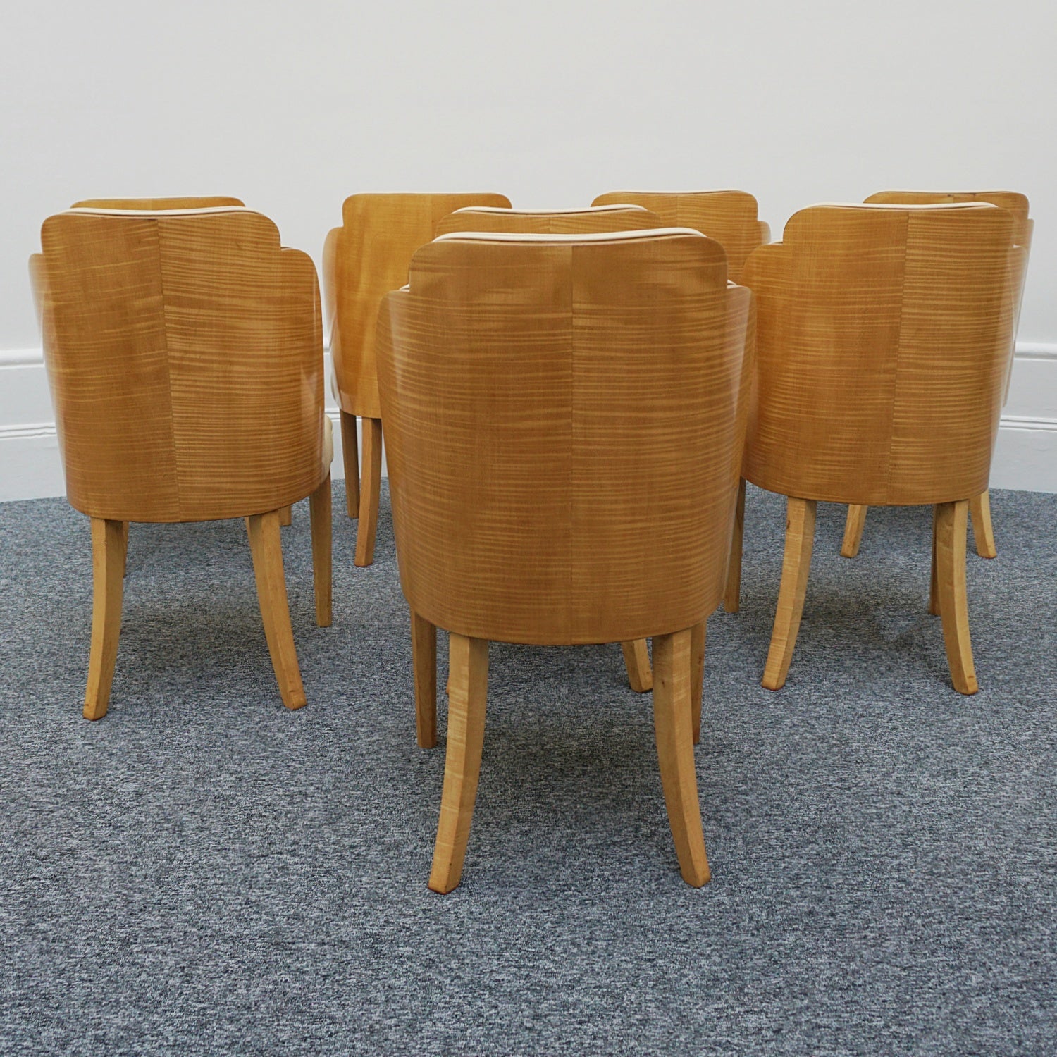 Art Deco Eight Seat Dining Suite 8 seater dining suite by Harry & Lou Epstein Art Deco Original - Jeroen Markies Art Deco