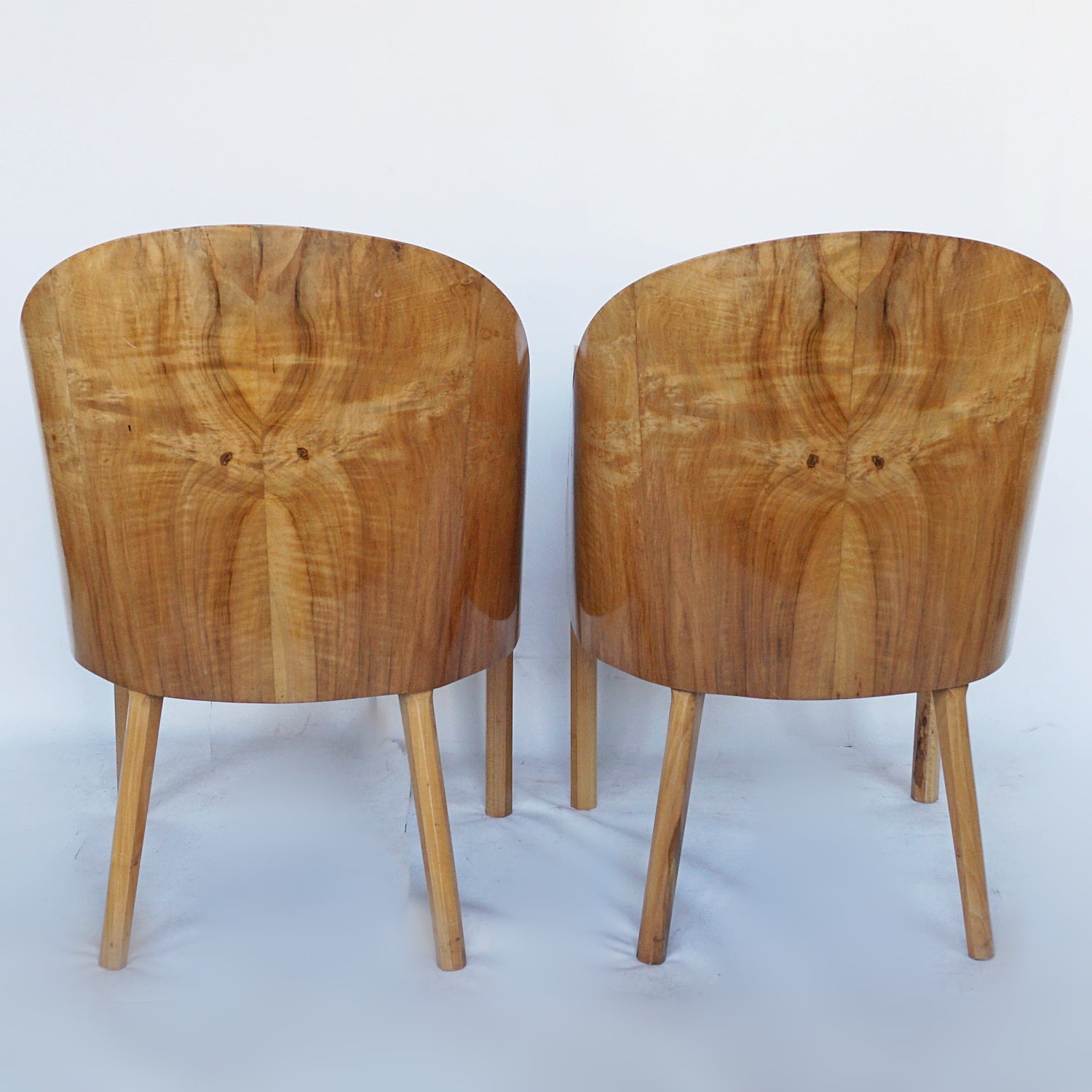 An Original Vintage Art Deco Pair of Armchairs by Harry & Lou Epstein - Jeroen Markies Art Deco