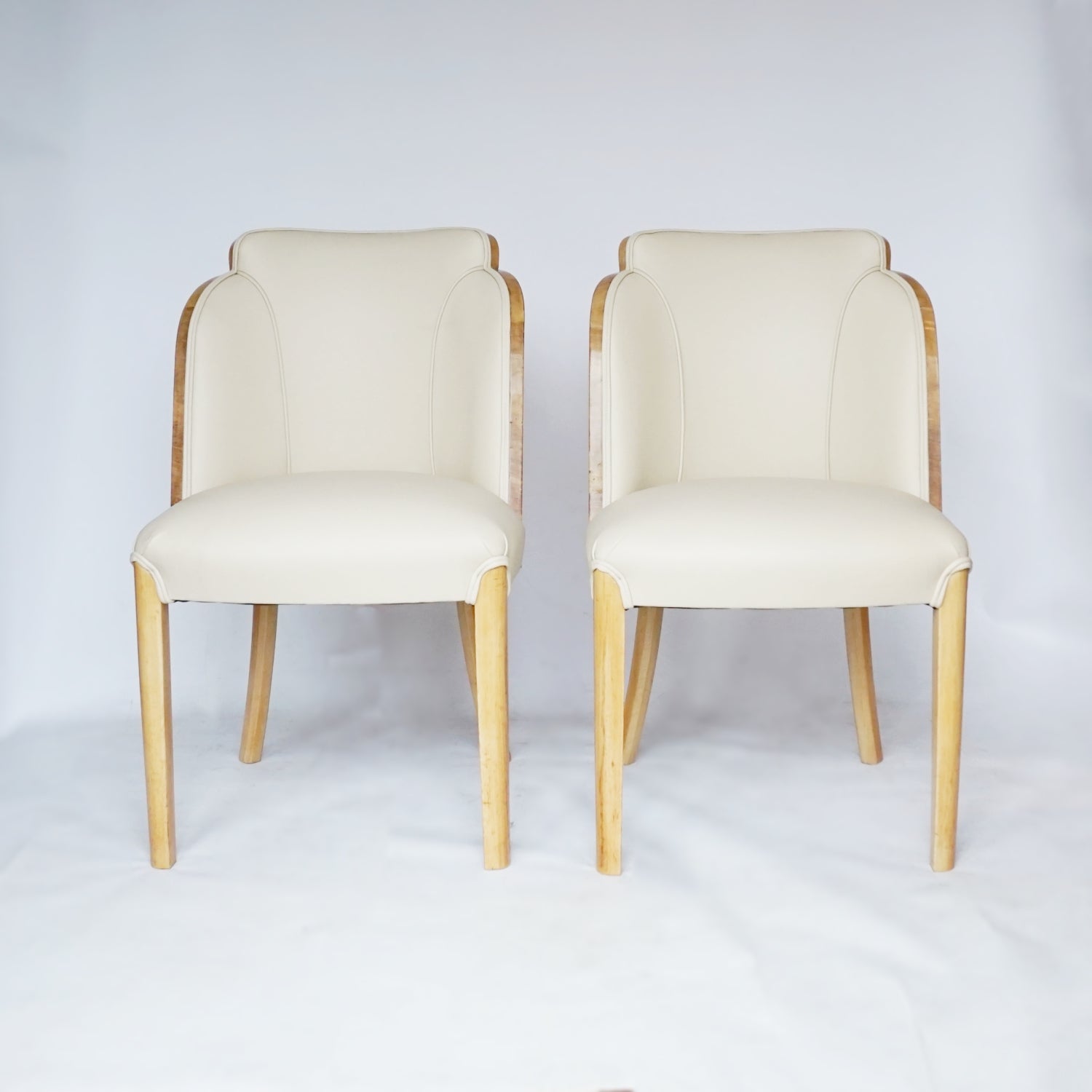 Art Deco Cloud Chairs by Harry & Lou Epstein - Art Deco Chairs - Jeroen Markies Art Deco