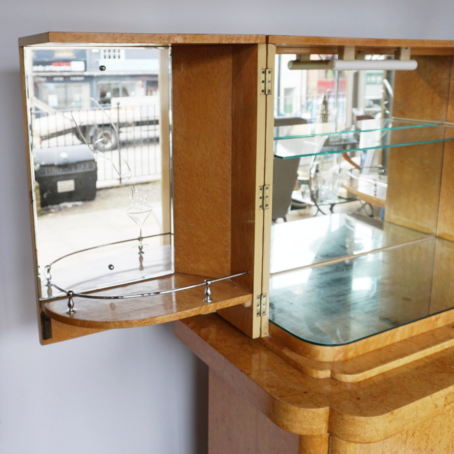 Art Deco Cocktail Cabinet by Harry & Lou Epstein Jeroen Markies Art Deco