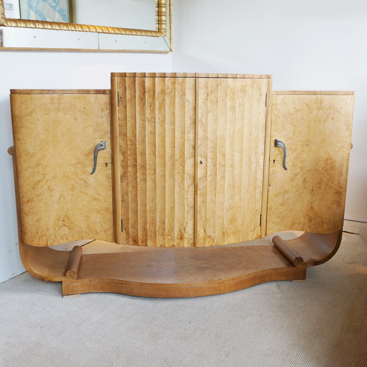 An Art Deco Cocktail Sideboard by Harry & Lou Epstein English, Circa 1935 Jeroen Markies Art Deco