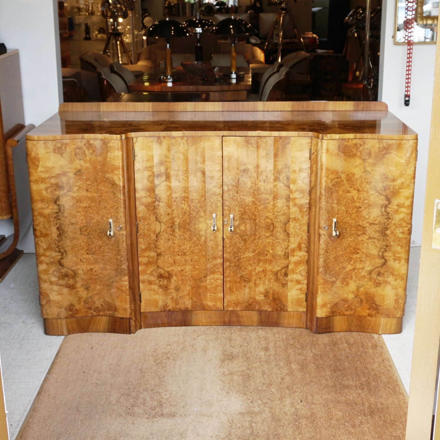 Art Deco Sideboard by Harry & Lou Epstein Jeroen Markies Art Deco
