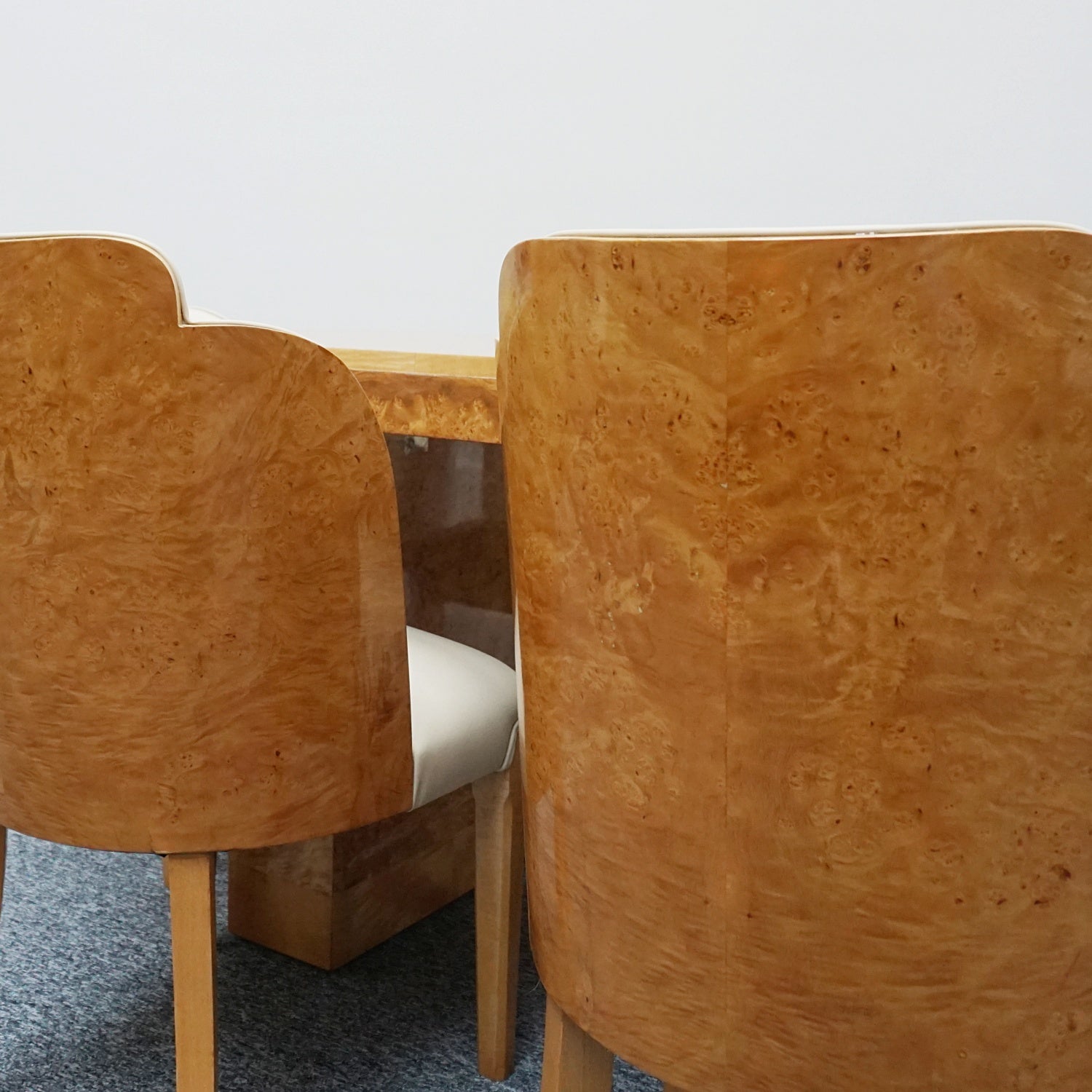 Art Deco Six Seat Dining Suite by Harry & Lou Epstein English, Circa 1930 - Jeroen Markies Art Deco