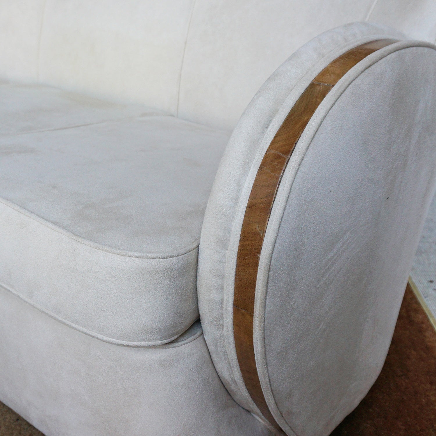 Art Deco Cloud Three Seat Sofa by Harry & Lou Epstein Circa 1930 - Jeroen Markies Art Deco