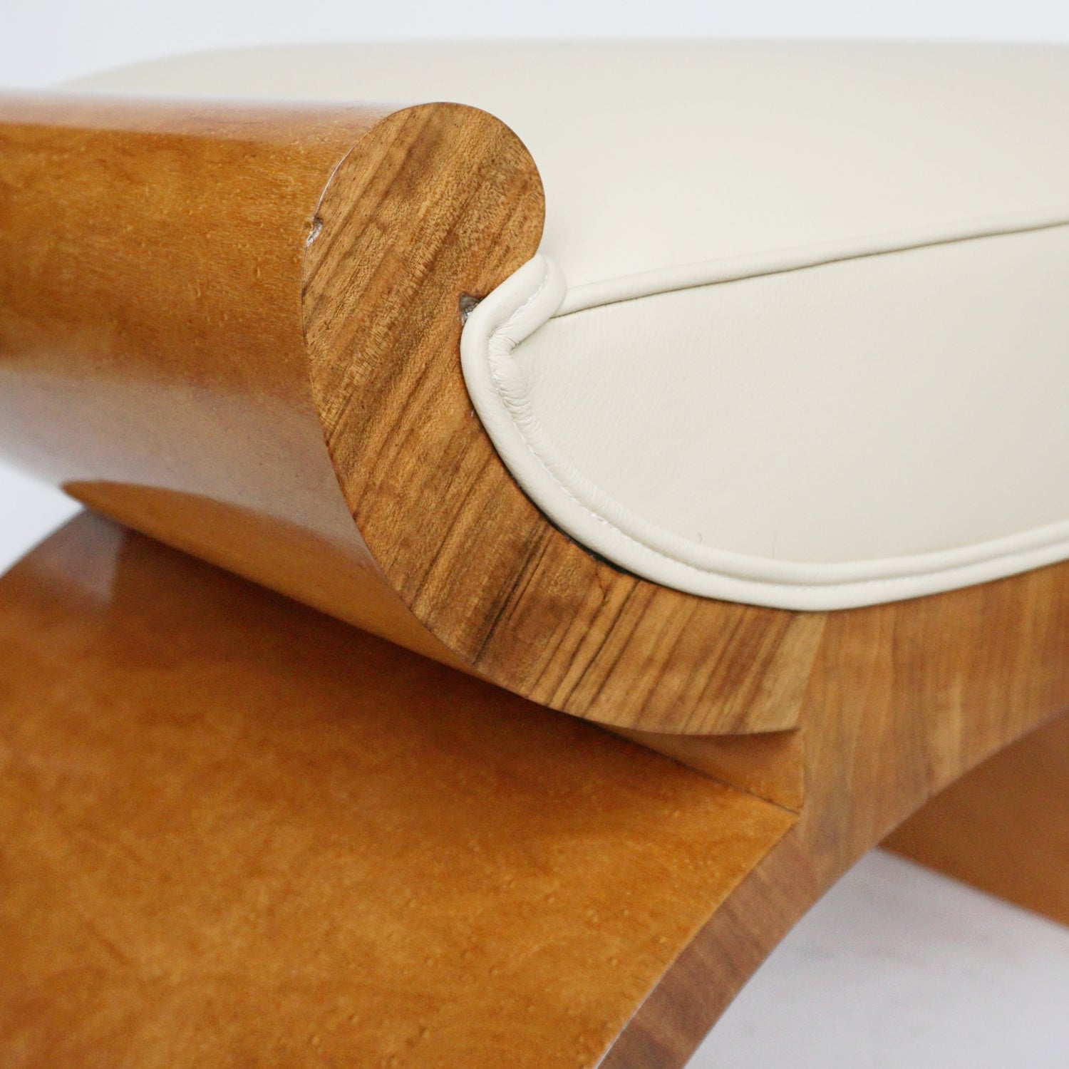 Art Deco X-Framed Stool by Harry & Lou Epstein - Jeroen Markies Art Deco