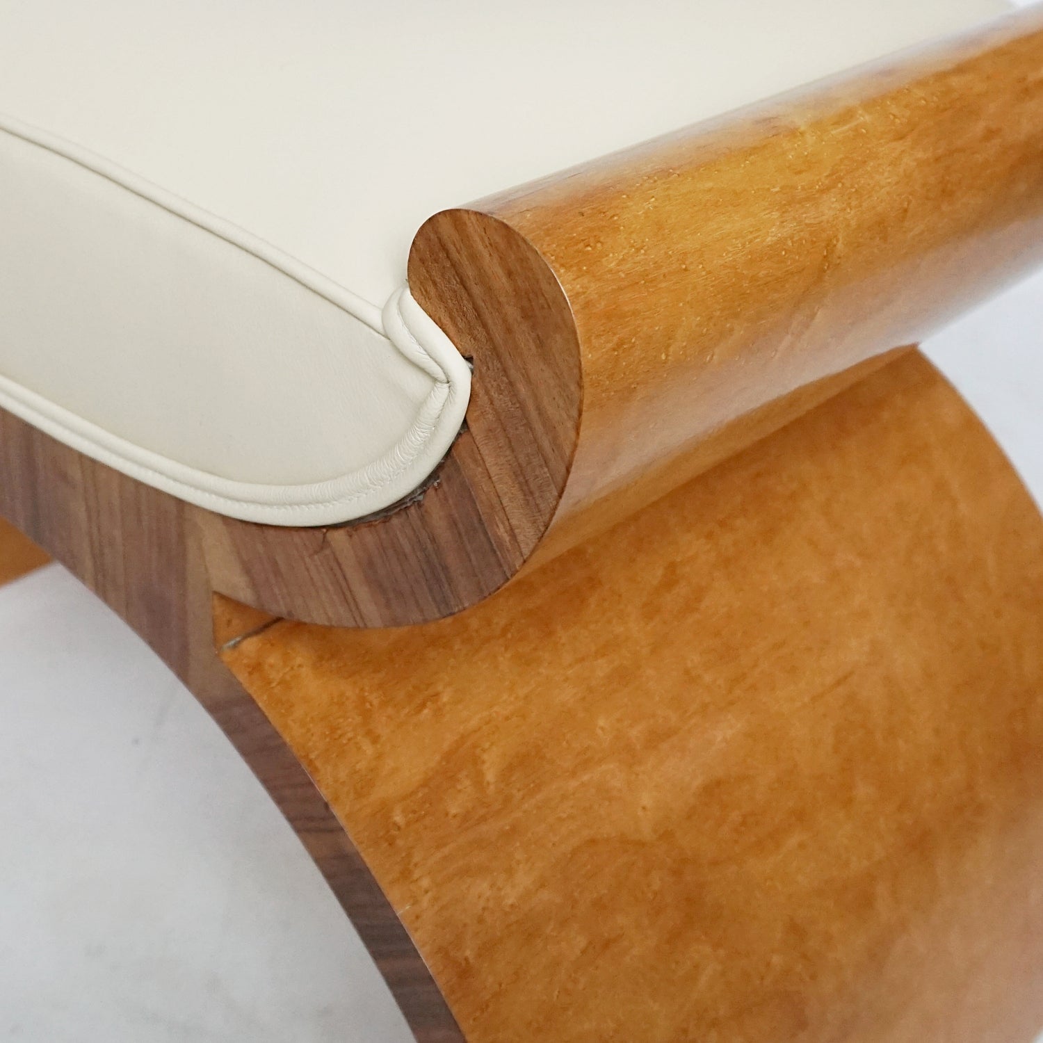 Art Deco X-Framed Stool by Harry & Lou Epstein - Jeroen Markies Art Deco