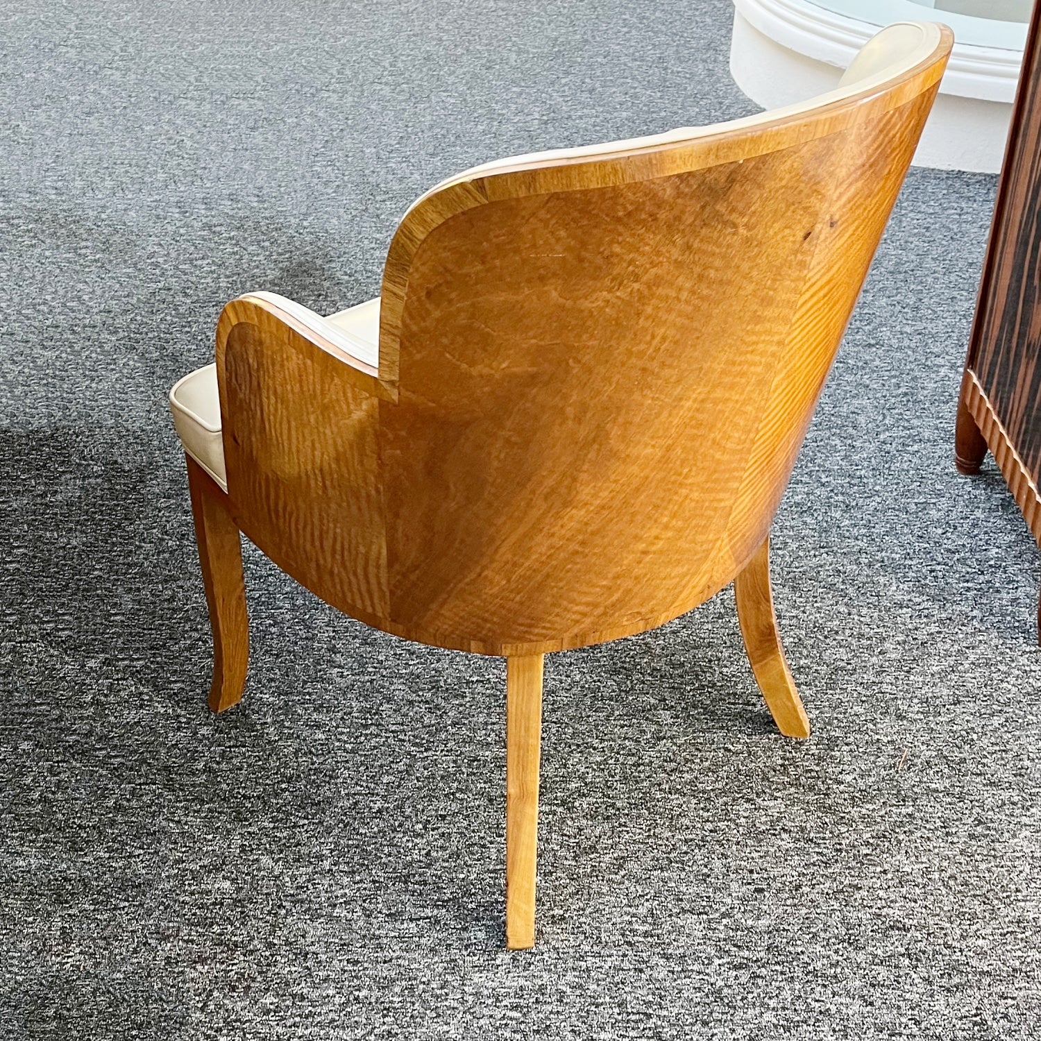 Vintage 1930's Art Deco 8 Seater Dining Suite-Burr walnut -Maurice Adams- Jeroen Markies Art Deco