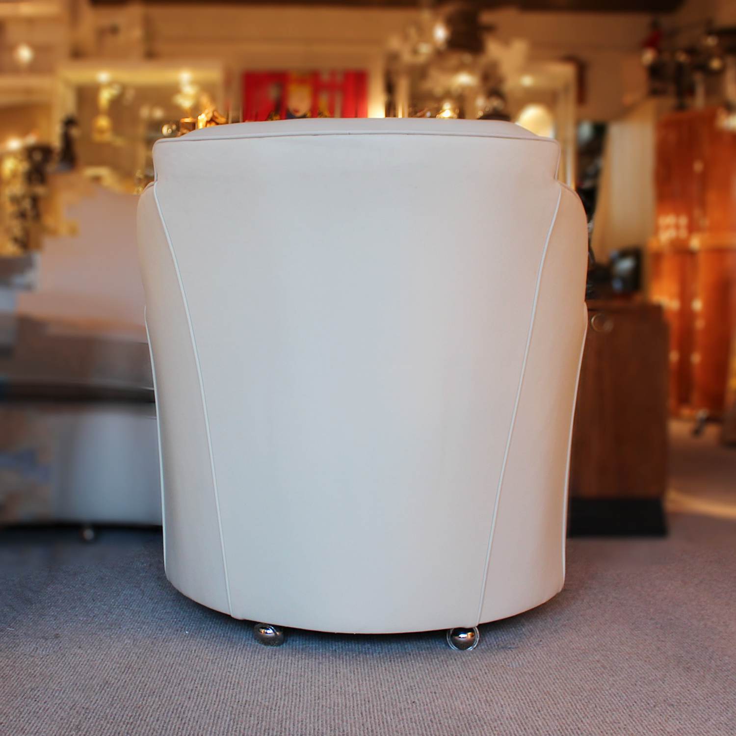 A pair of Art Deco cloud chairs by Harry & Lou Epstein circa 1930