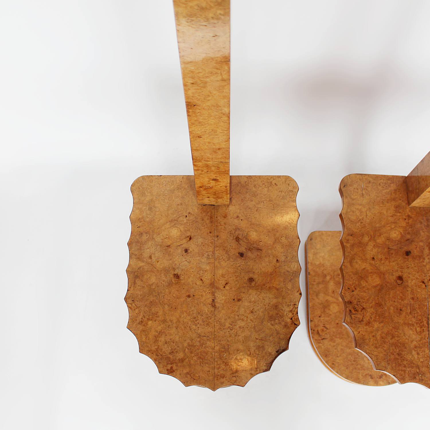 Epstein Art Deco side table floor lamps circa 1930