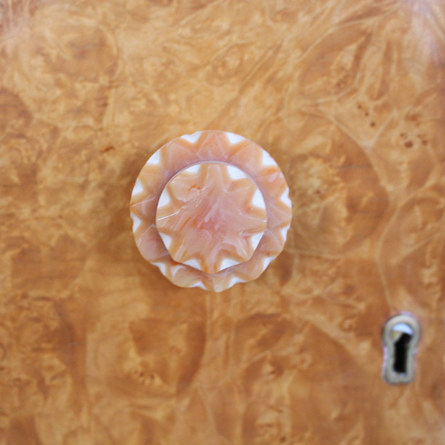 Epstein Art Deco sideboard in burr walnut circa 1930