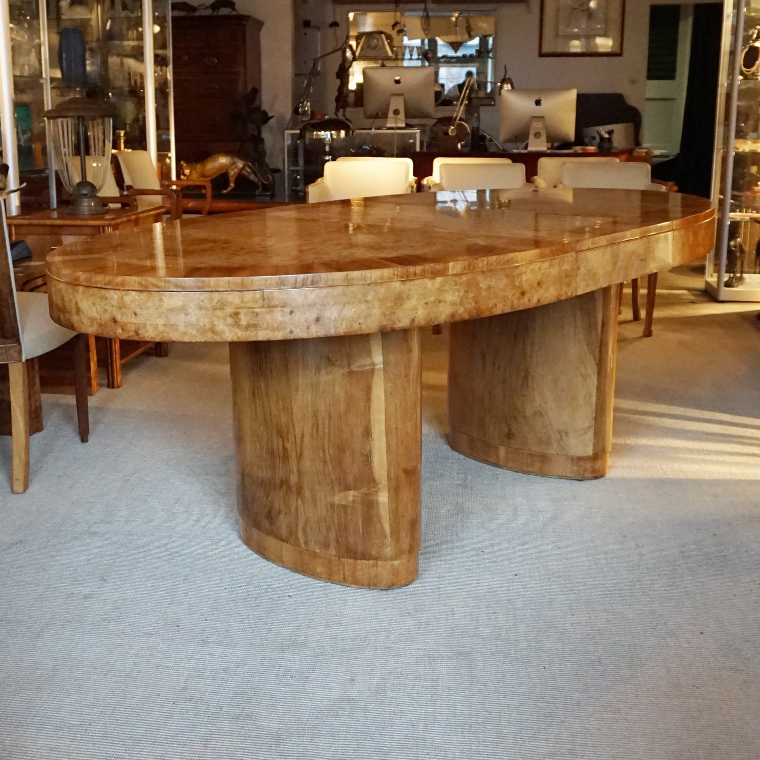 Art Deco Dining Suite by Maple & Co Vintage 6 Seat Dining Suite - Jeroen Markies Art Deco