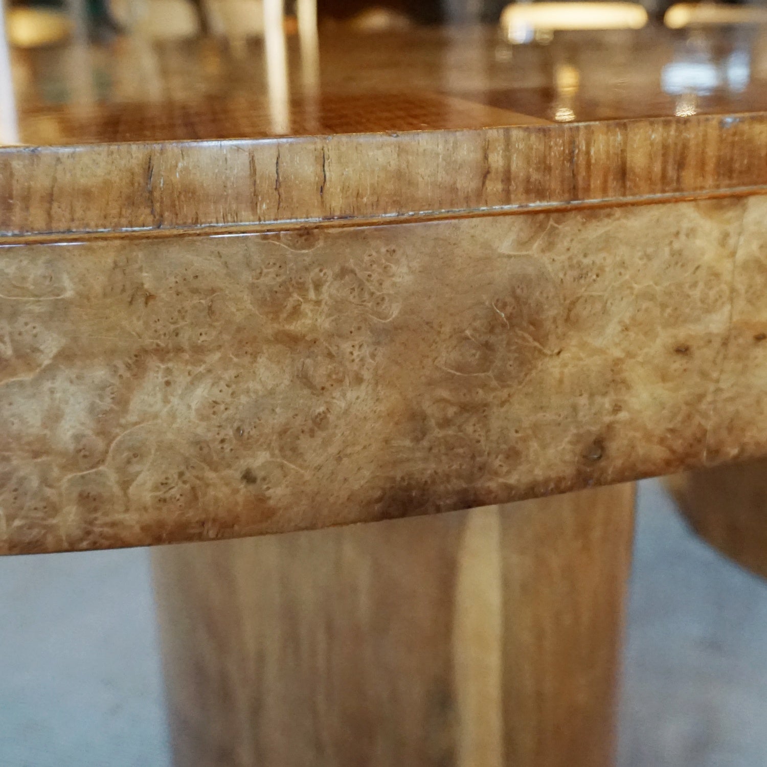 Art Deco Dining Suite by Maple & Co Vintage 6 Seat Dining Suite - Jeroen Markies Art Deco