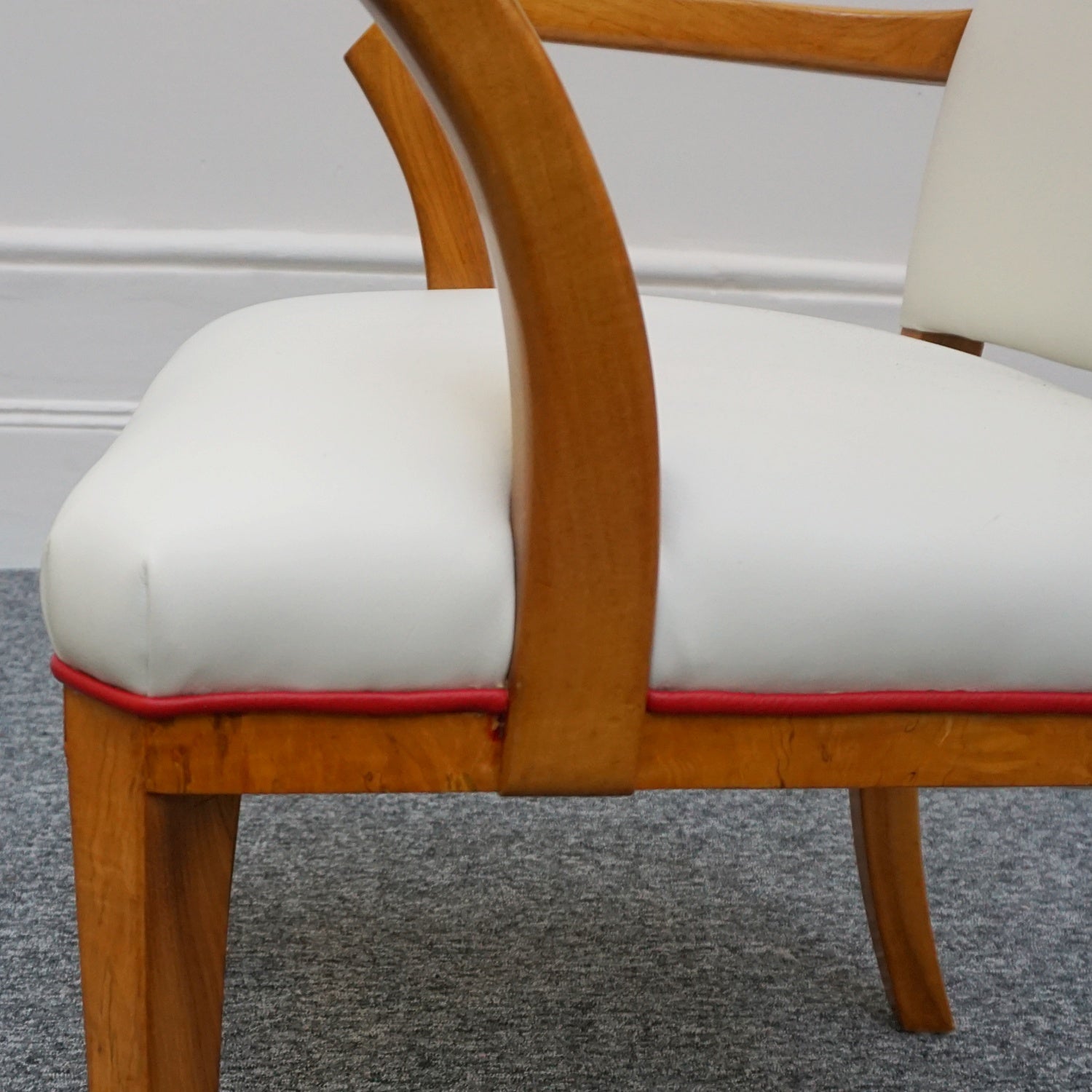 Stunning Original 10 Seat Dining Suite by Waring & Gillow English Made Art Deco - Satinwood - Jeroen Markies Art Deco