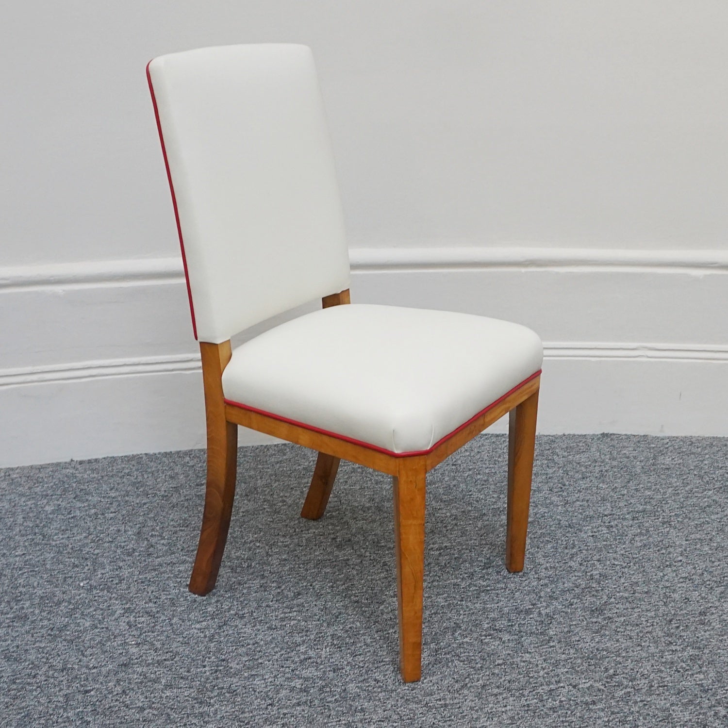 Stunning Original 10 Seat Dining Suite by Waring & Gillow English Made Art Deco - Satinwood - Jeroen Markies Art Deco