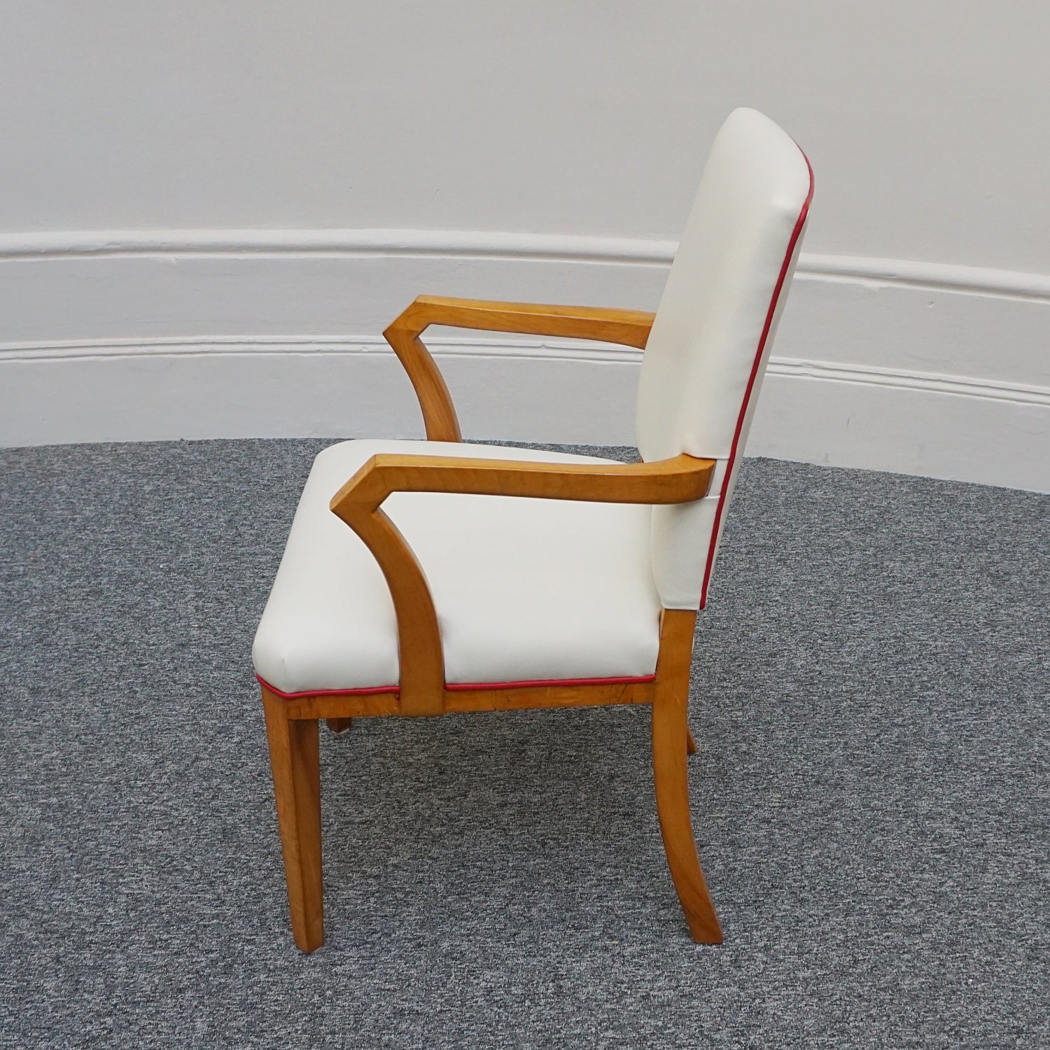 Stunning Original 10 Seat Dining Suite by Waring & Gillow English Made Art Deco - Satinwood - Jeroen Markies Art Deco