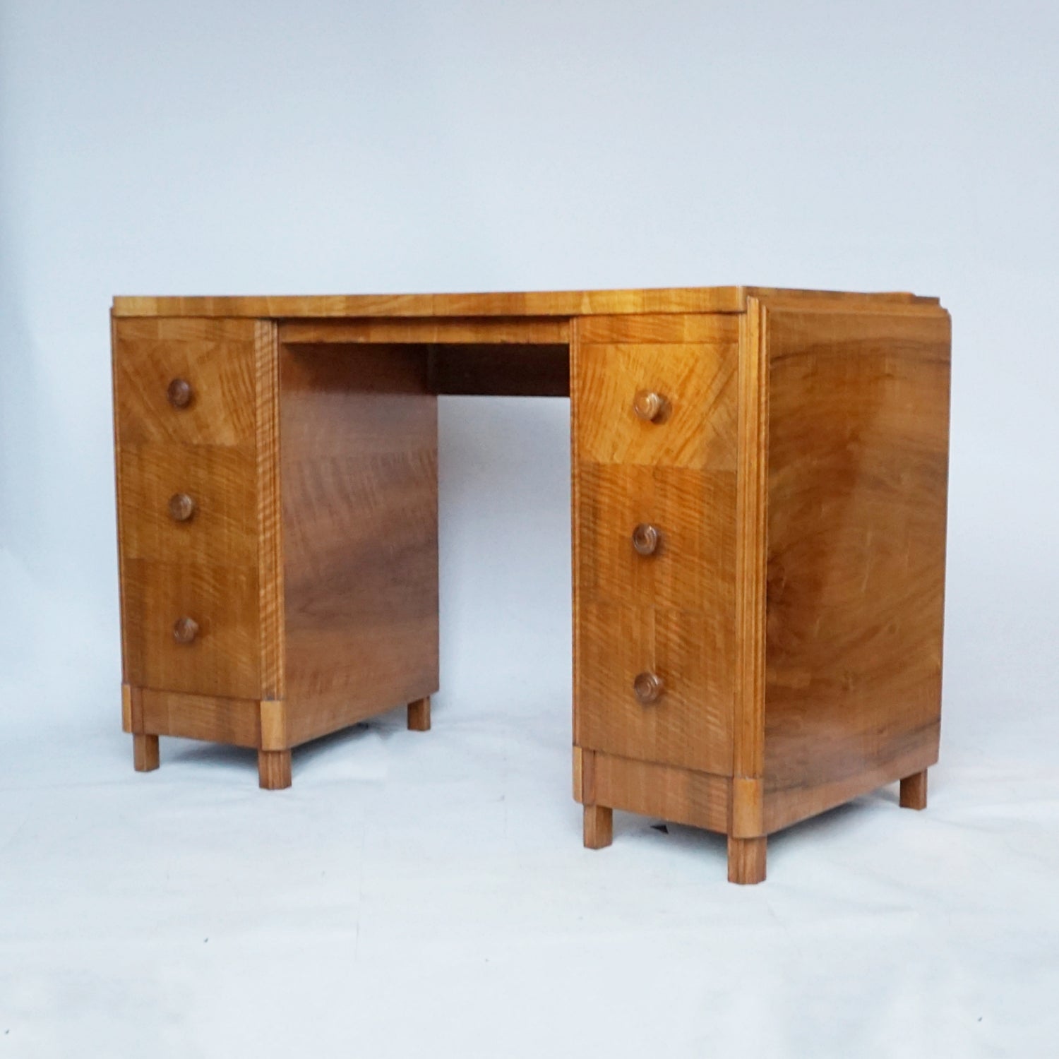 Art Deco Desk - Heal's of London - English Circa 1930 - Jeroen Markies Art Deco