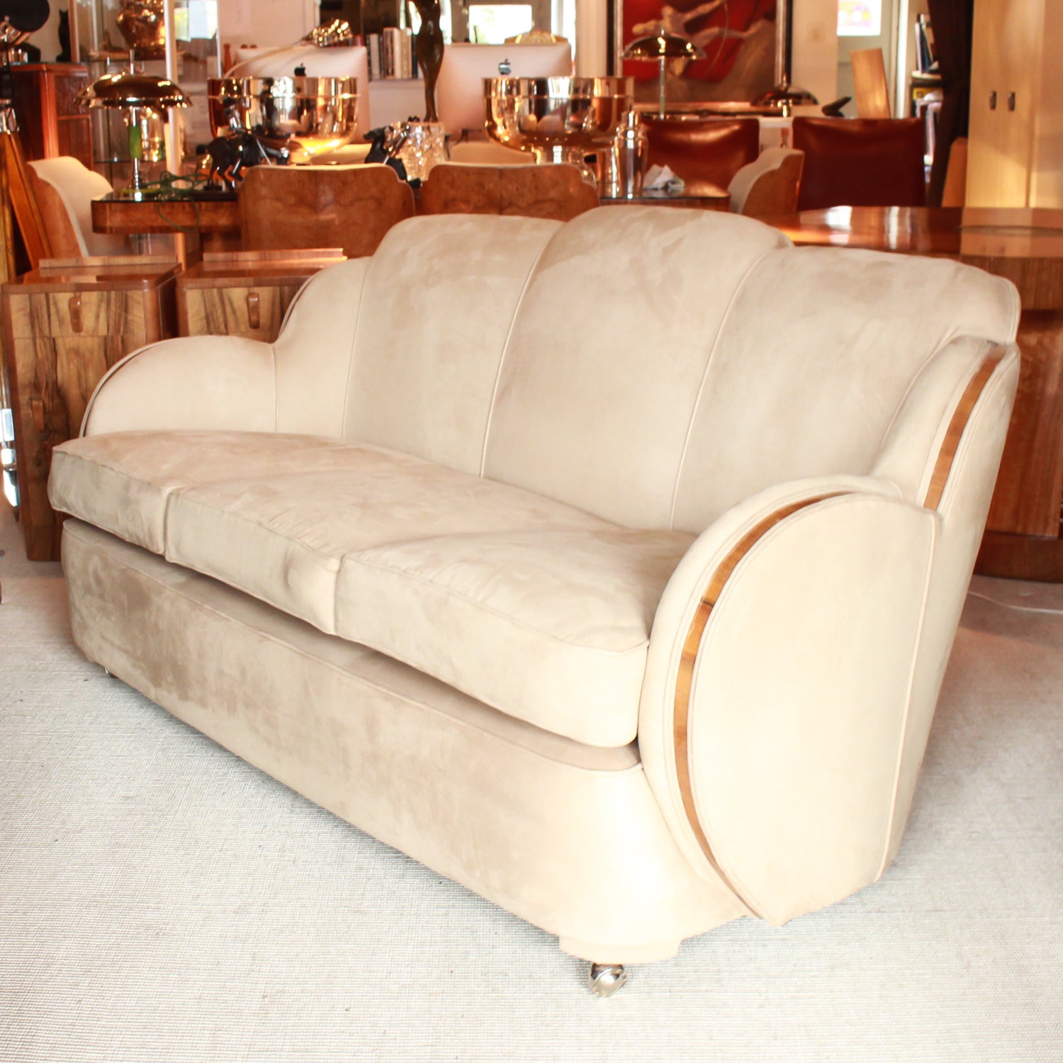 art deco cloud sofa Harry & Lou Epstein