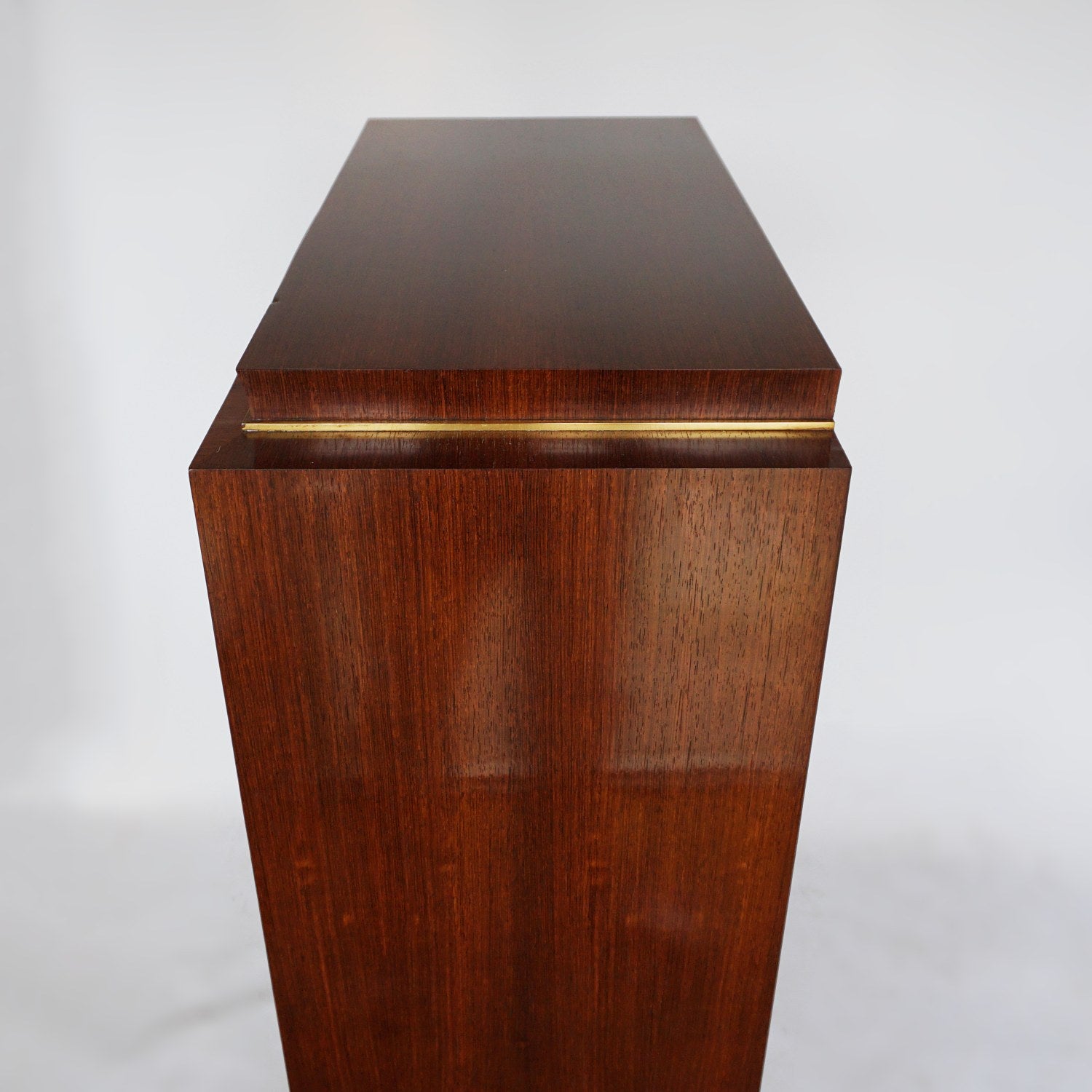 Signed Art Deco Cocktail Cabinet by Jules Leleu Jeroen Markies Art Deco