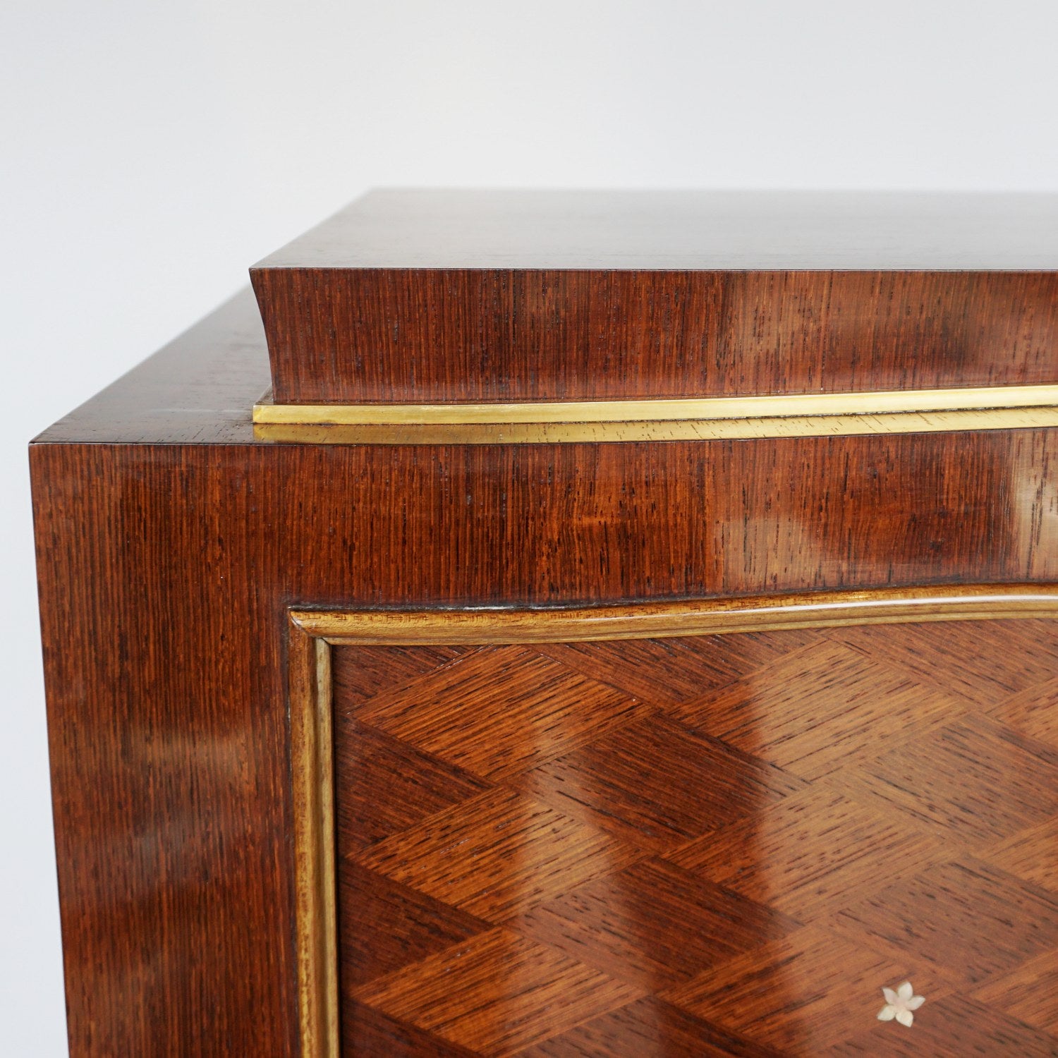 Signed Art Deco Cocktail Cabinet by Jules Leleu Jeroen Markies Art Deco