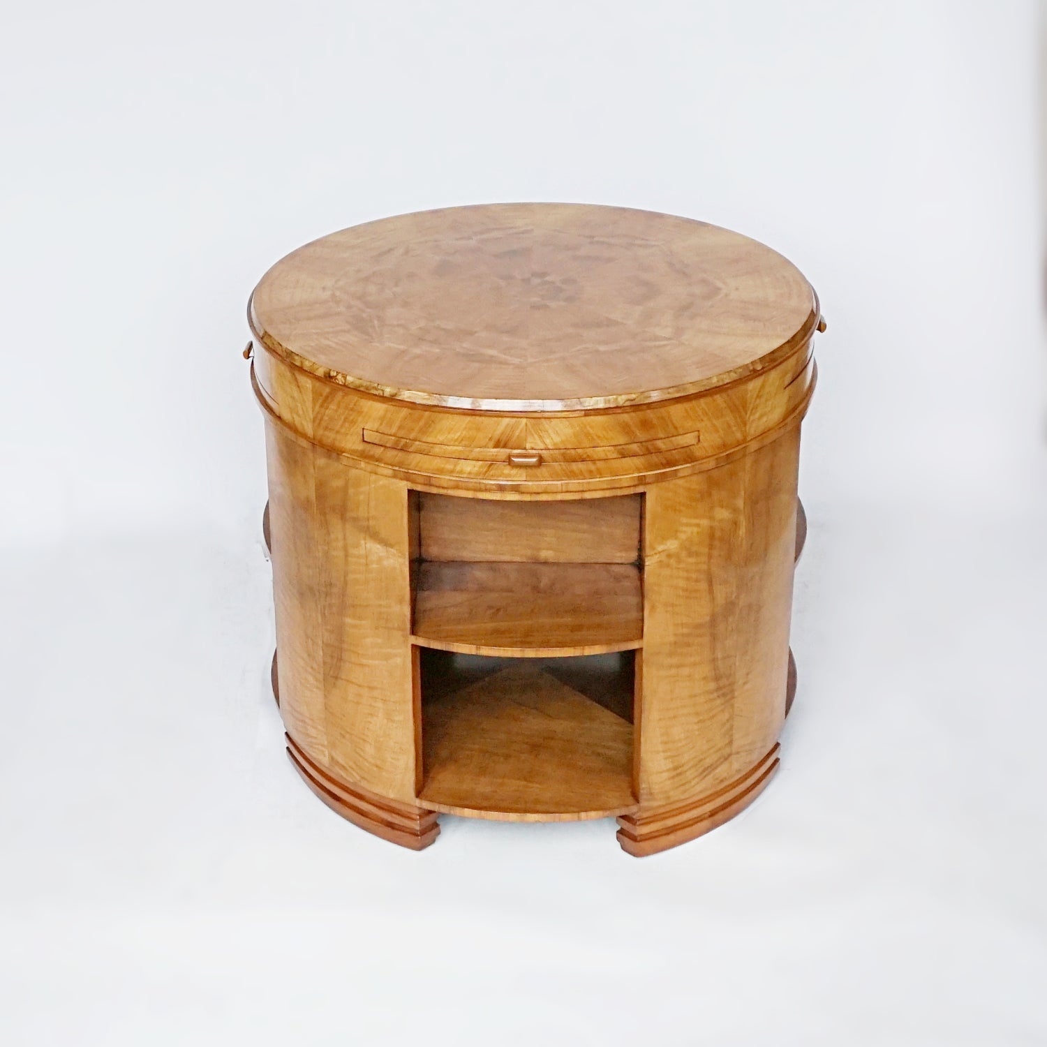 Art Deco Library Table Retailed by Heal's of London English, Circa 1935 Jeroen Markies Art Deco