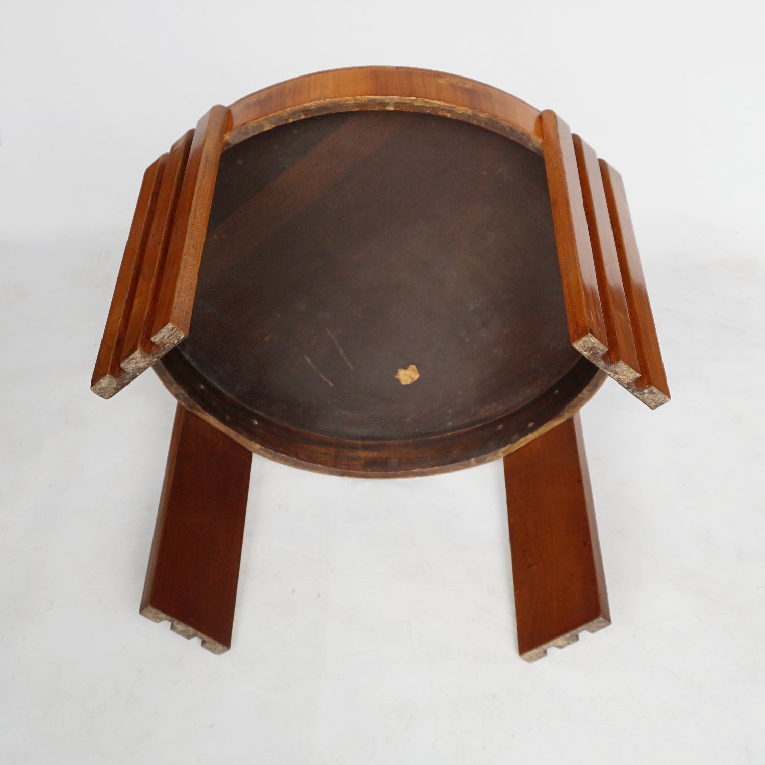 Art Deco Coffee Table Burr Walnut Jeroen Markies Art Deco