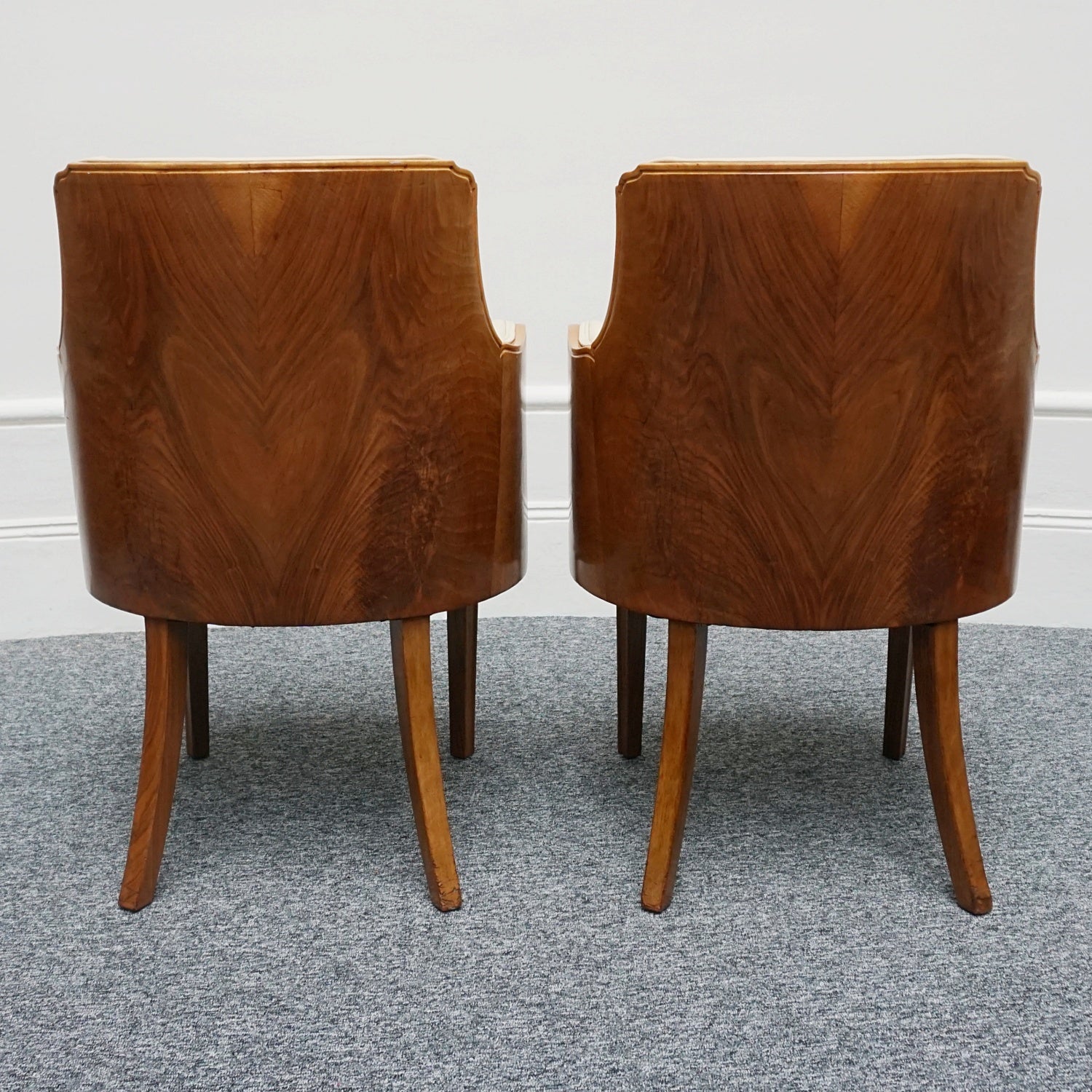 Original Pair of Art Deco Armchairs by Maurice Adams Circa 1930 - Jeroen Markies Art Deco