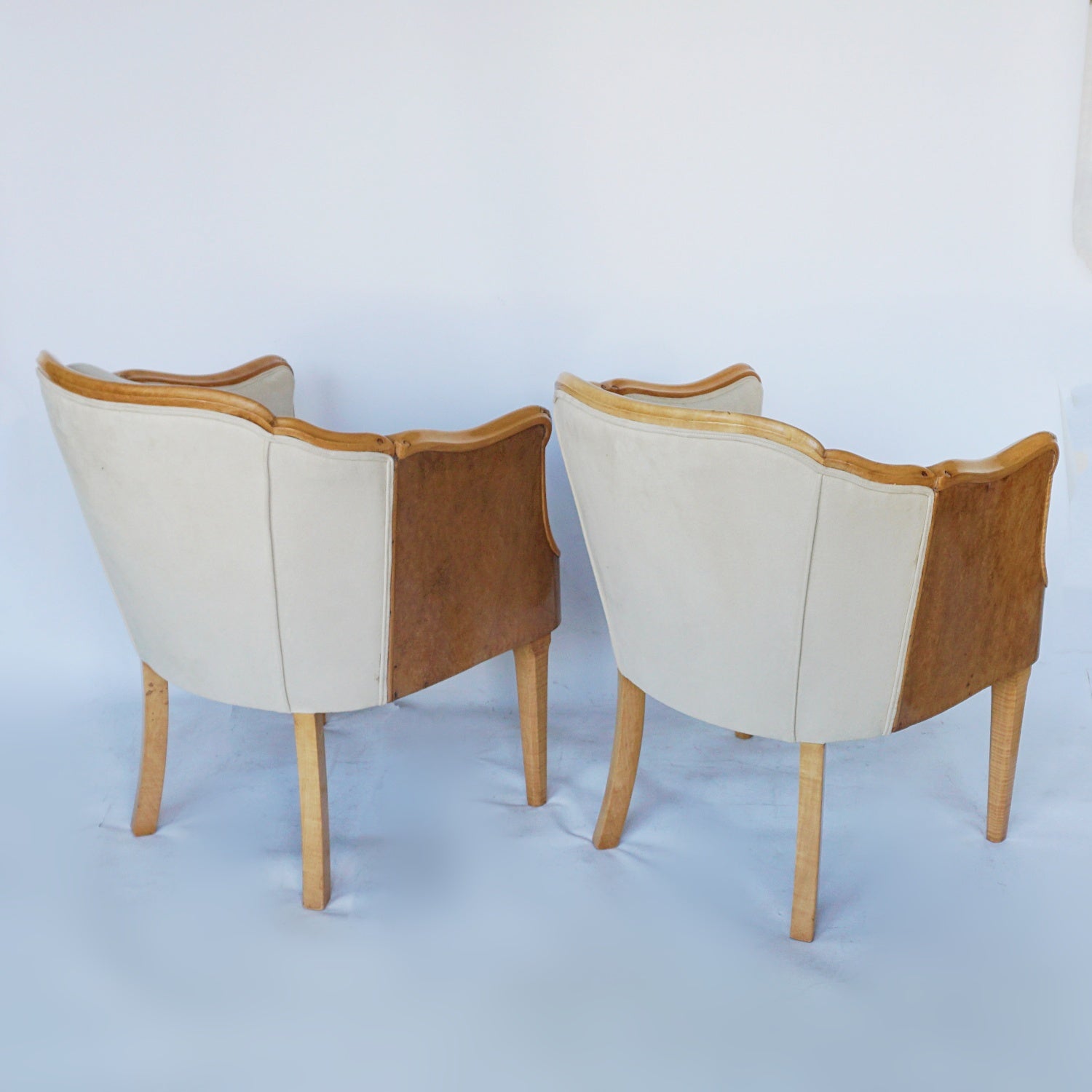 Vintage Pair of Art Deco Armchairs by Maurice Adams English 1930 - Jeroen Markies Art Deco