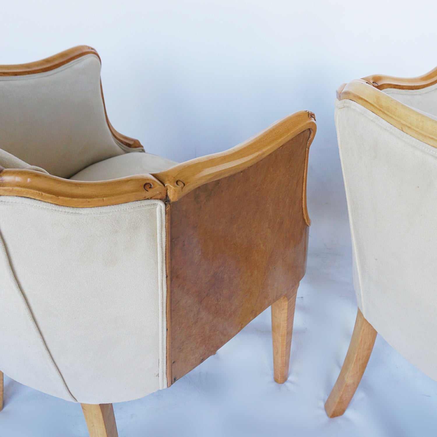 Vintage Pair of Art Deco Armchairs by Maurice Adams English 1930 - Jeroen Markies Art Deco