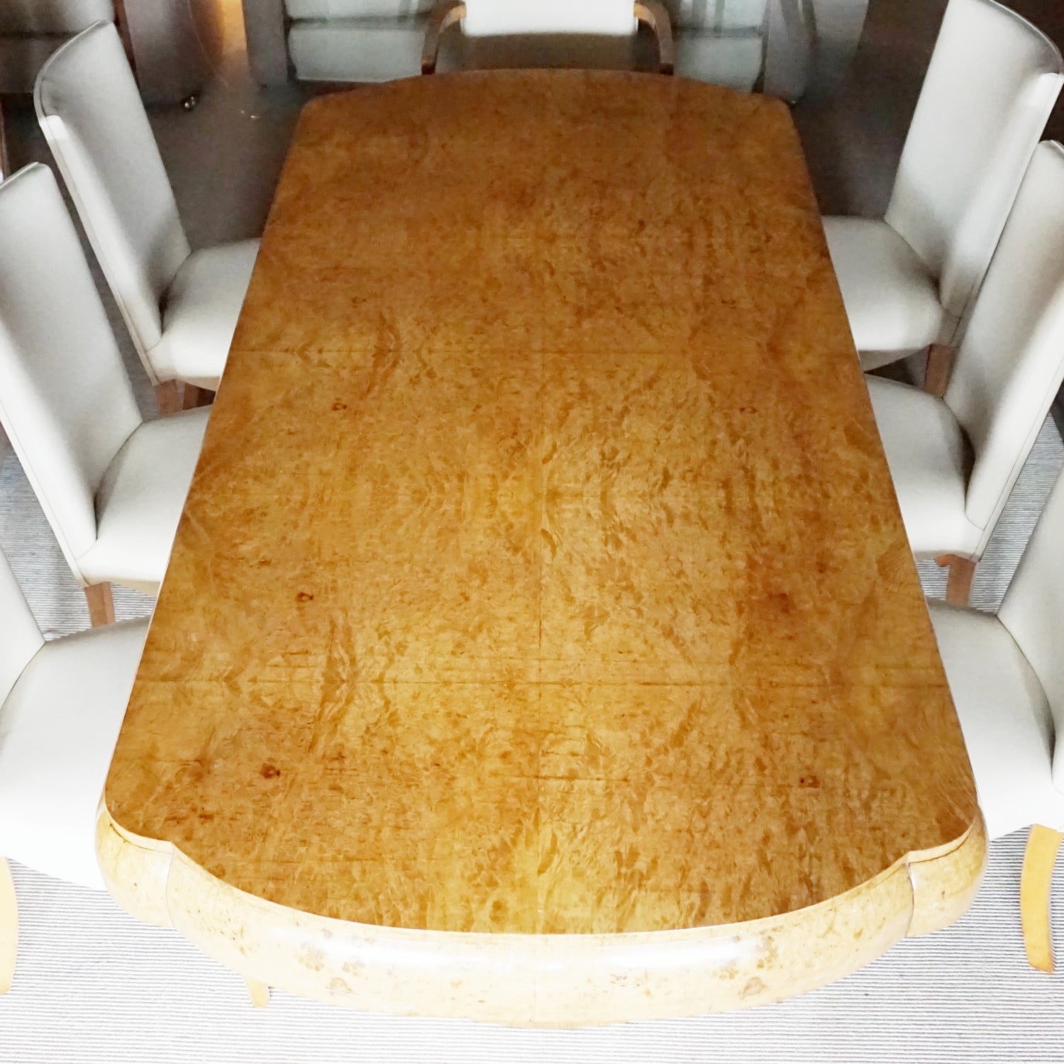 Art Deco 8 Seat Dining Suite by Maurice Adams English, Circa 1930 - Jeroen Markies Art Deco