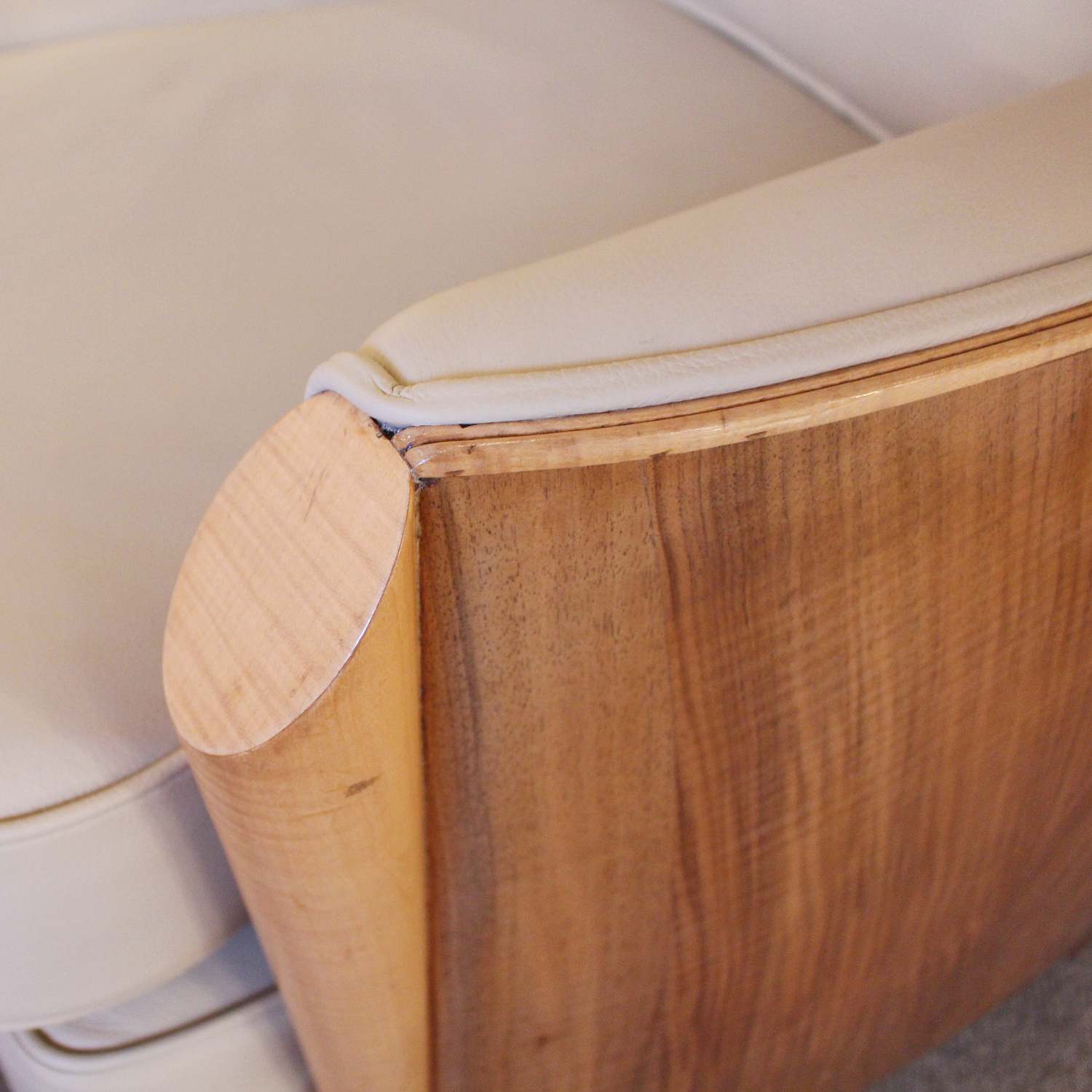 Maurice Adams Art Deco sofa at Jeroen Markies Art Deco