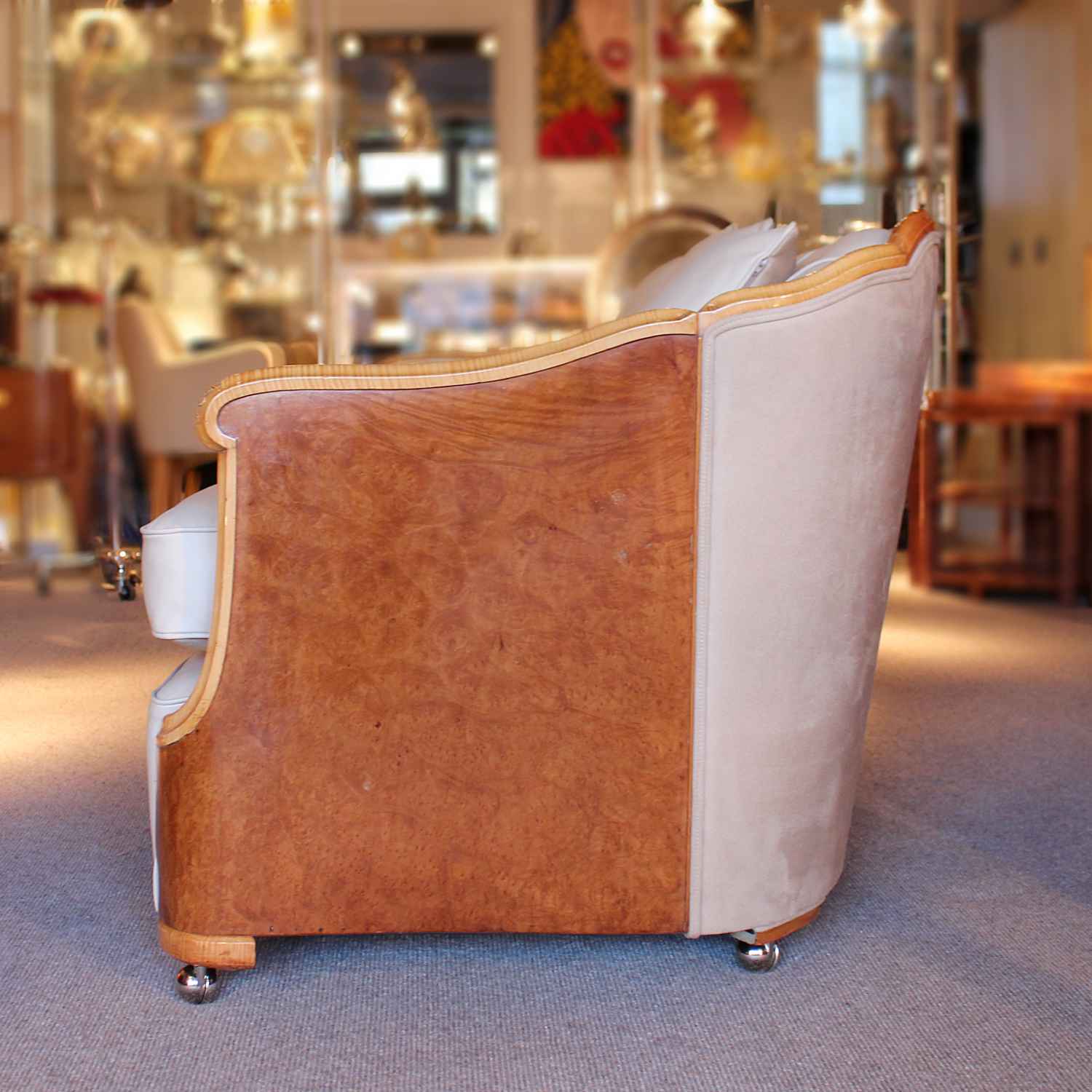 Maurice Adams Art Deco three piece suite circa 1930