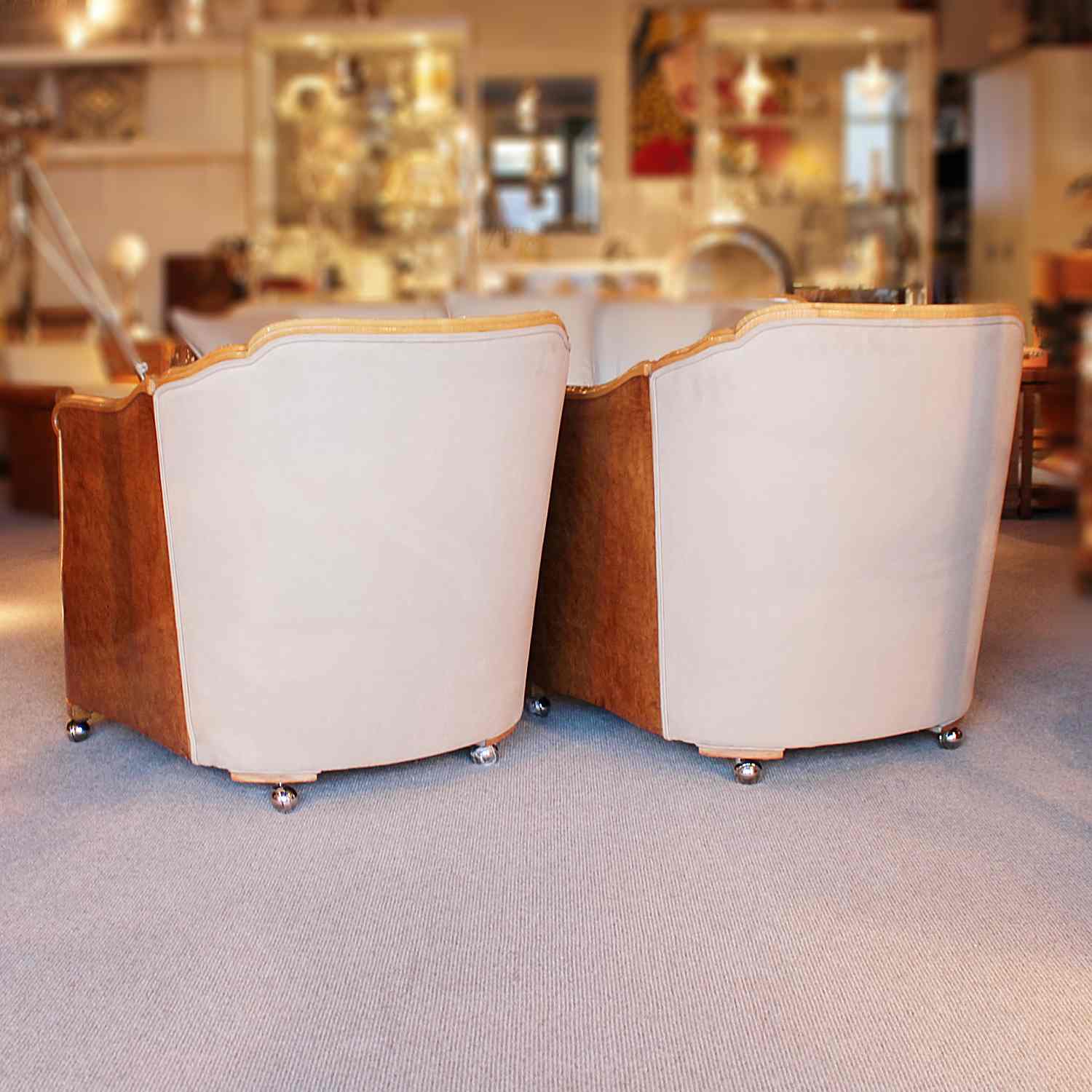 Maurice Adams Art Deco three piece suite circa 1930