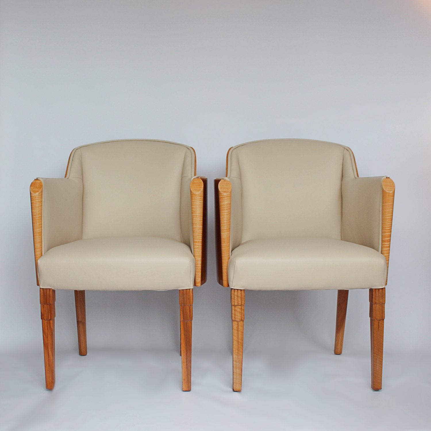 Maurice Adams Art Deco chairs
