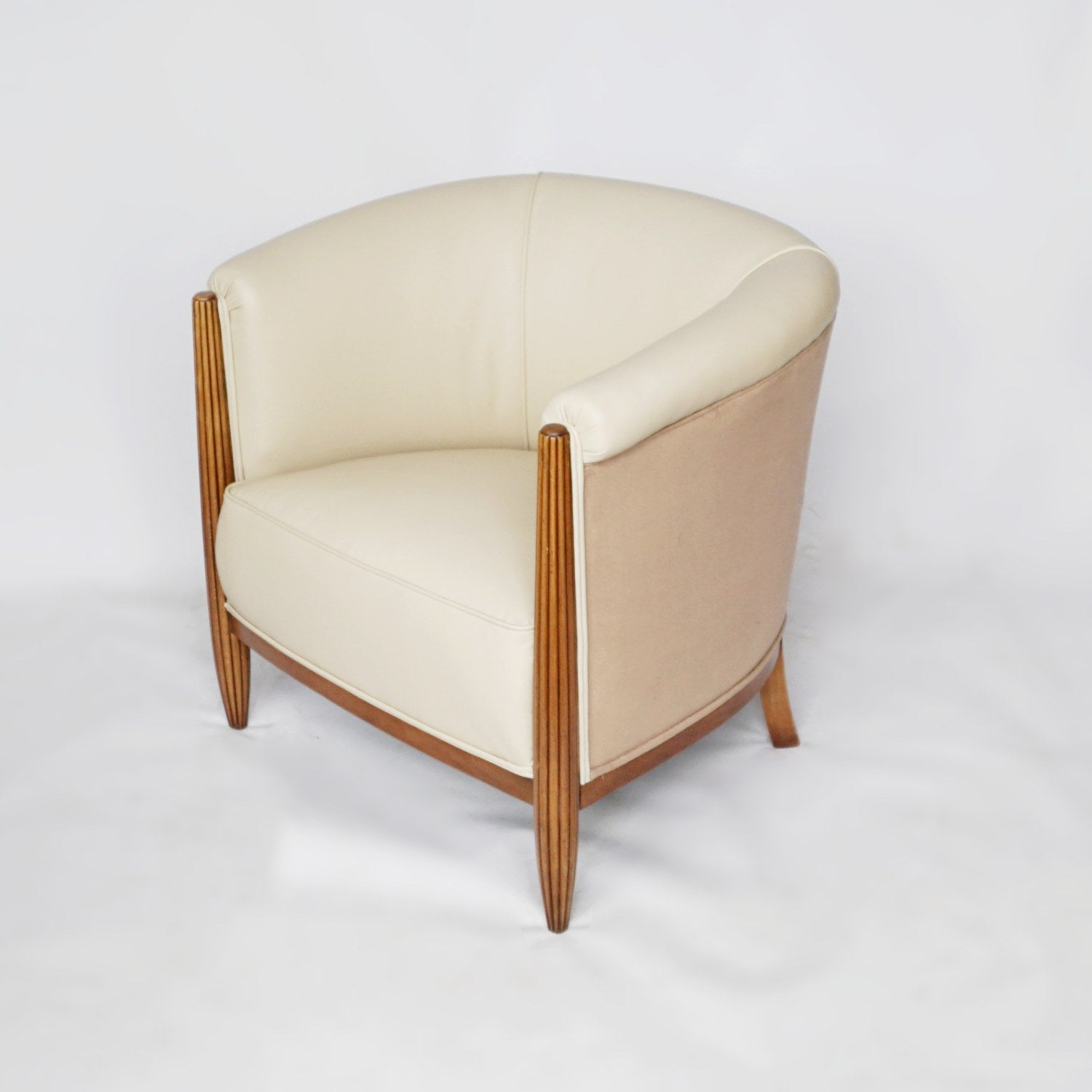 Pair of French Art Deco Tub Chairs Attributed to Paul Follot Jeroen Markies Art Deco