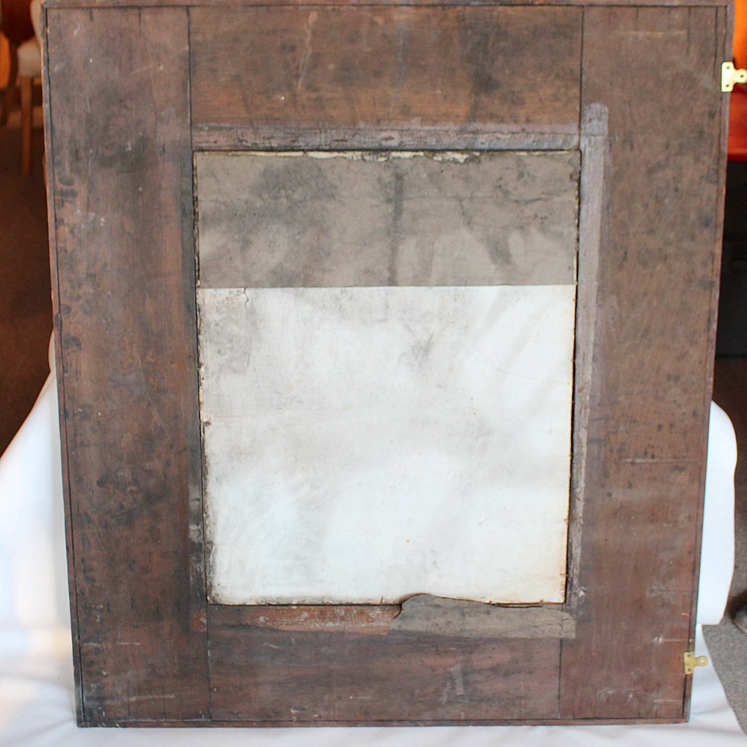 John Pearson Arts & Crafts copper framed mirror at Jeroen Markies